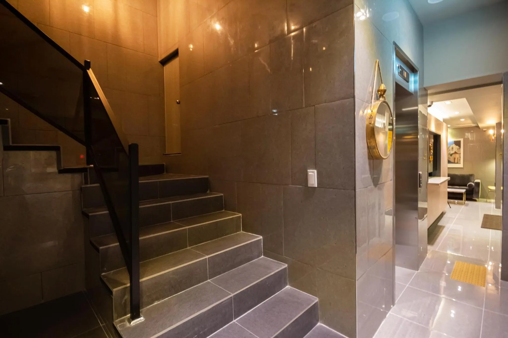 Lobby or reception in 브라운도트호텔 센텀시티 벡스코점