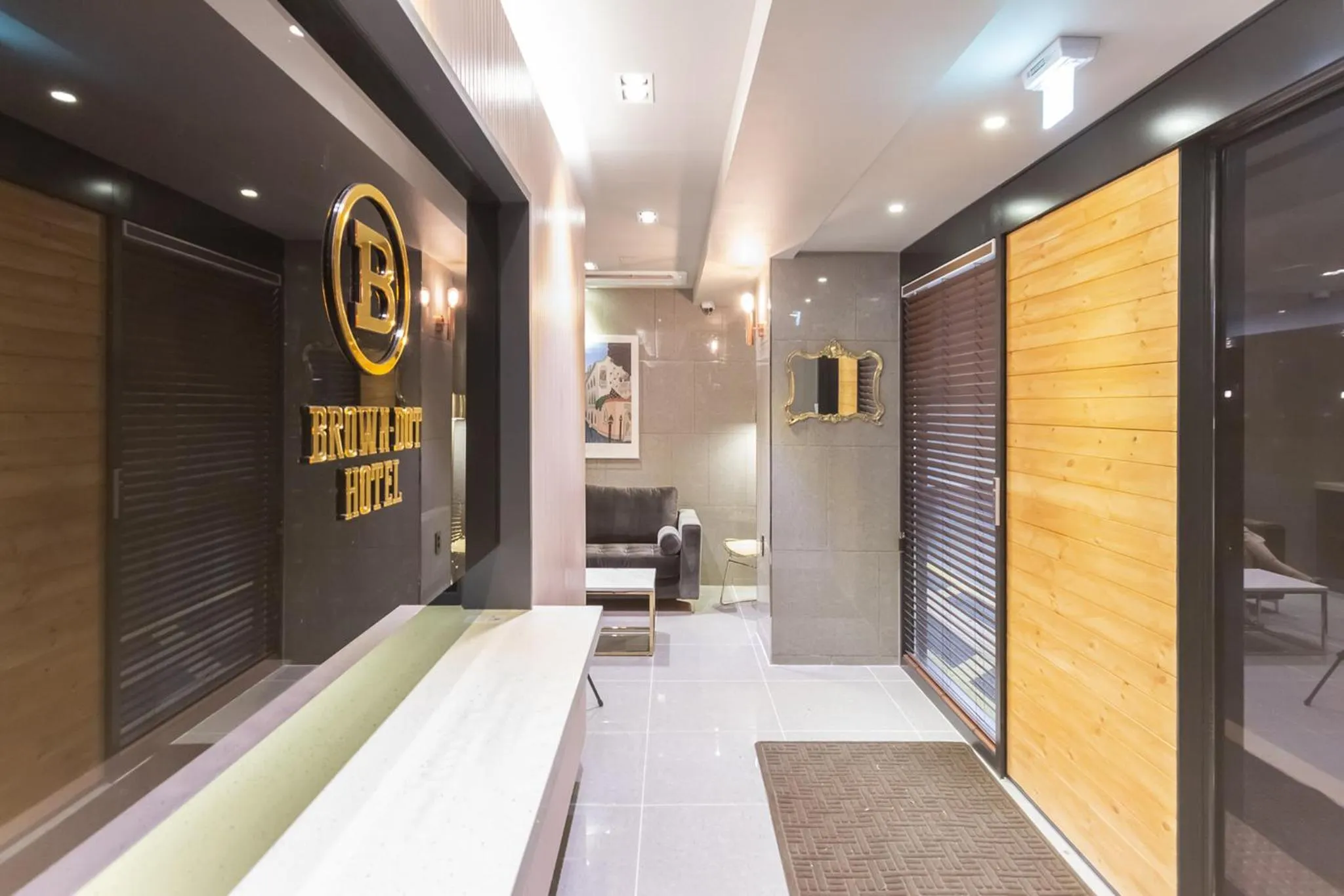 Lobby or reception in 브라운도트호텔 센텀시티 벡스코점