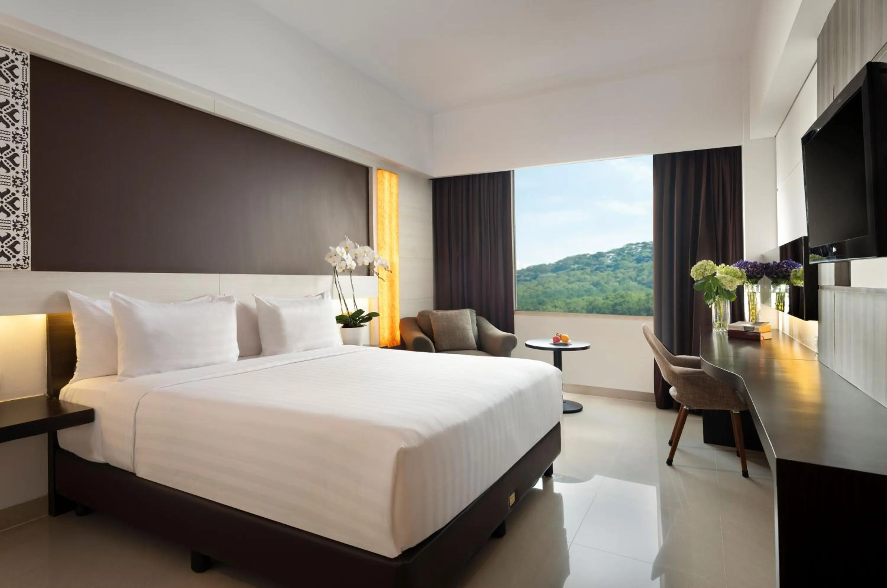 Bed in Atria Hotel Magelang