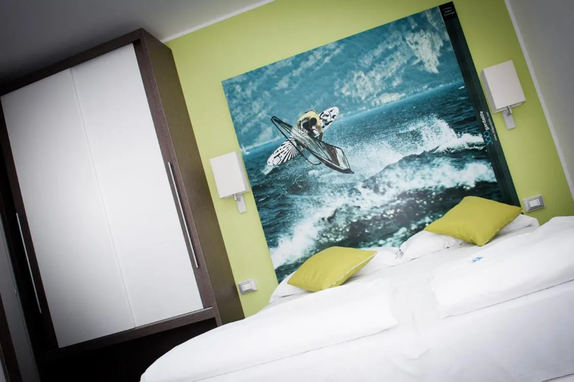 Bedroom, Bed in Gardesana Active Apartments