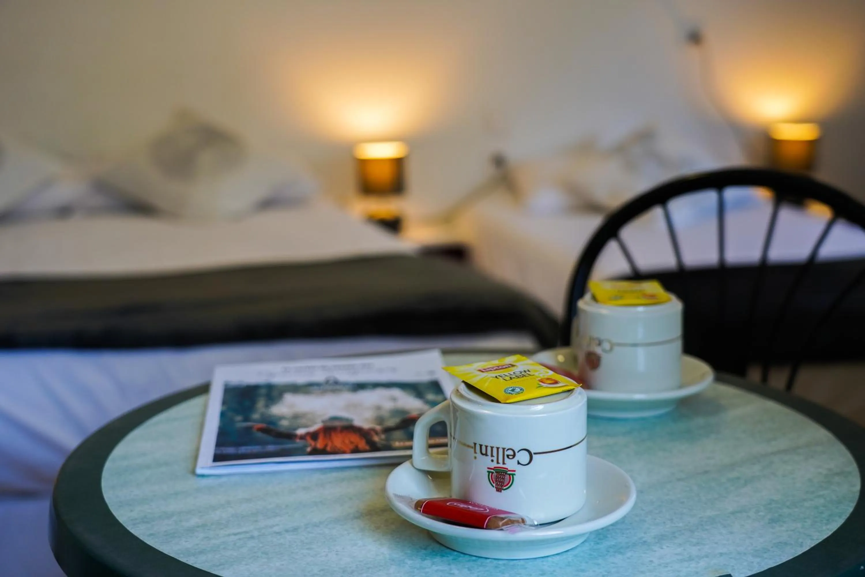 Bed in Hôtel Le Bellevue
