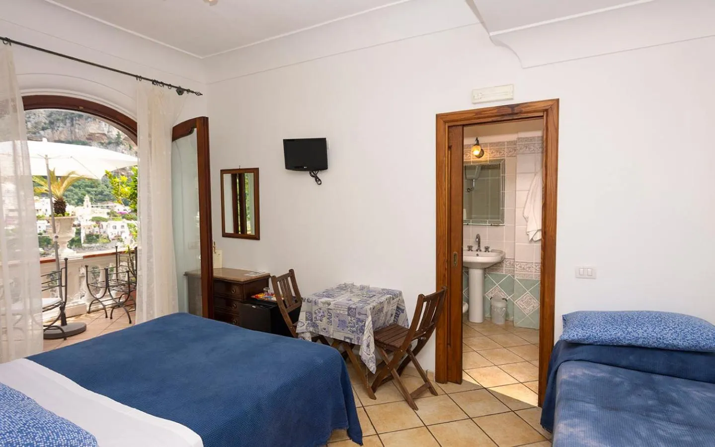 Bed in Villa Palumbo