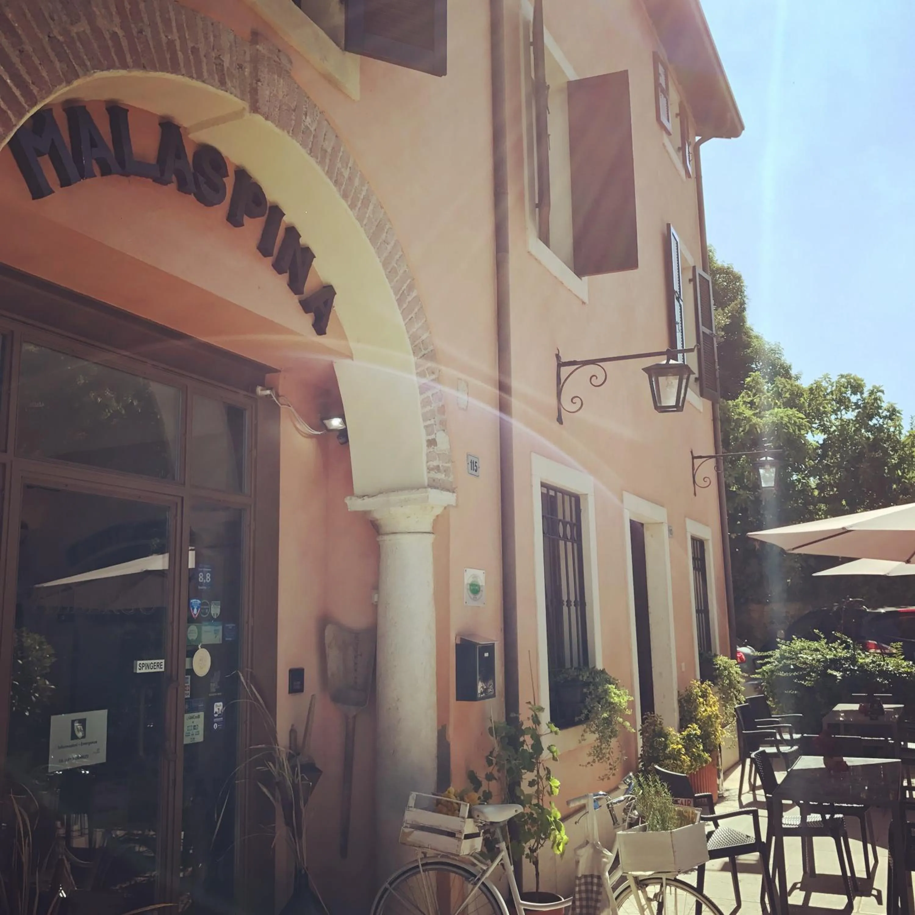 Facade/entrance in Boutique Hotel Corte Malaspina