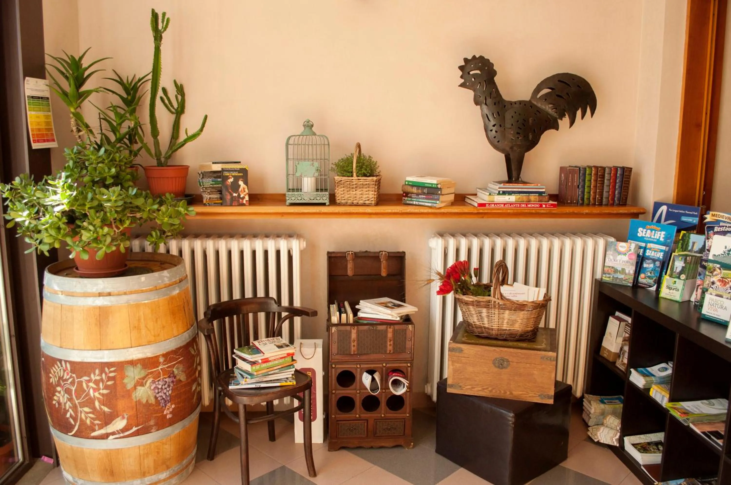 Lobby or reception in Boutique Hotel Corte Malaspina