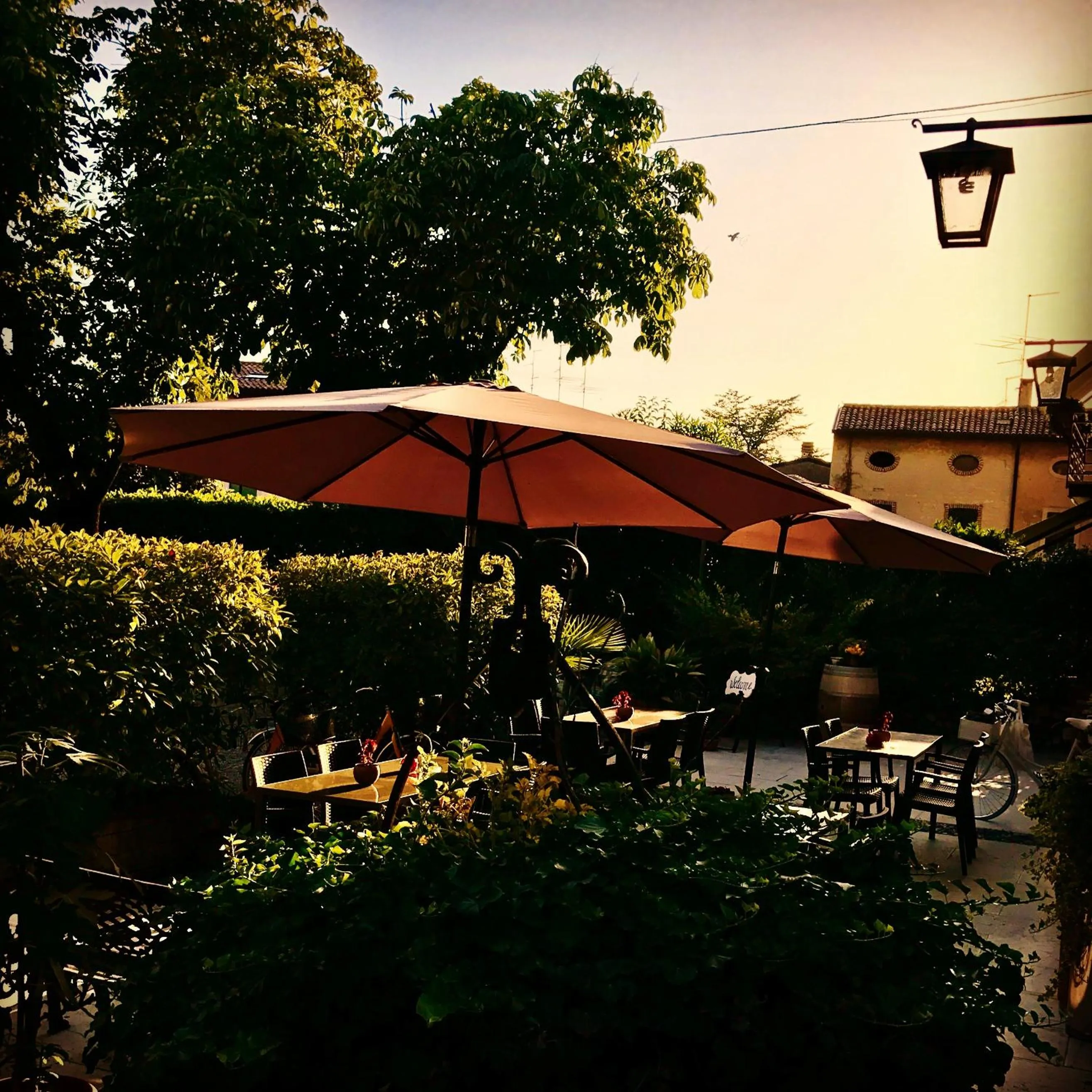 Patio in Boutique Hotel Corte Malaspina
