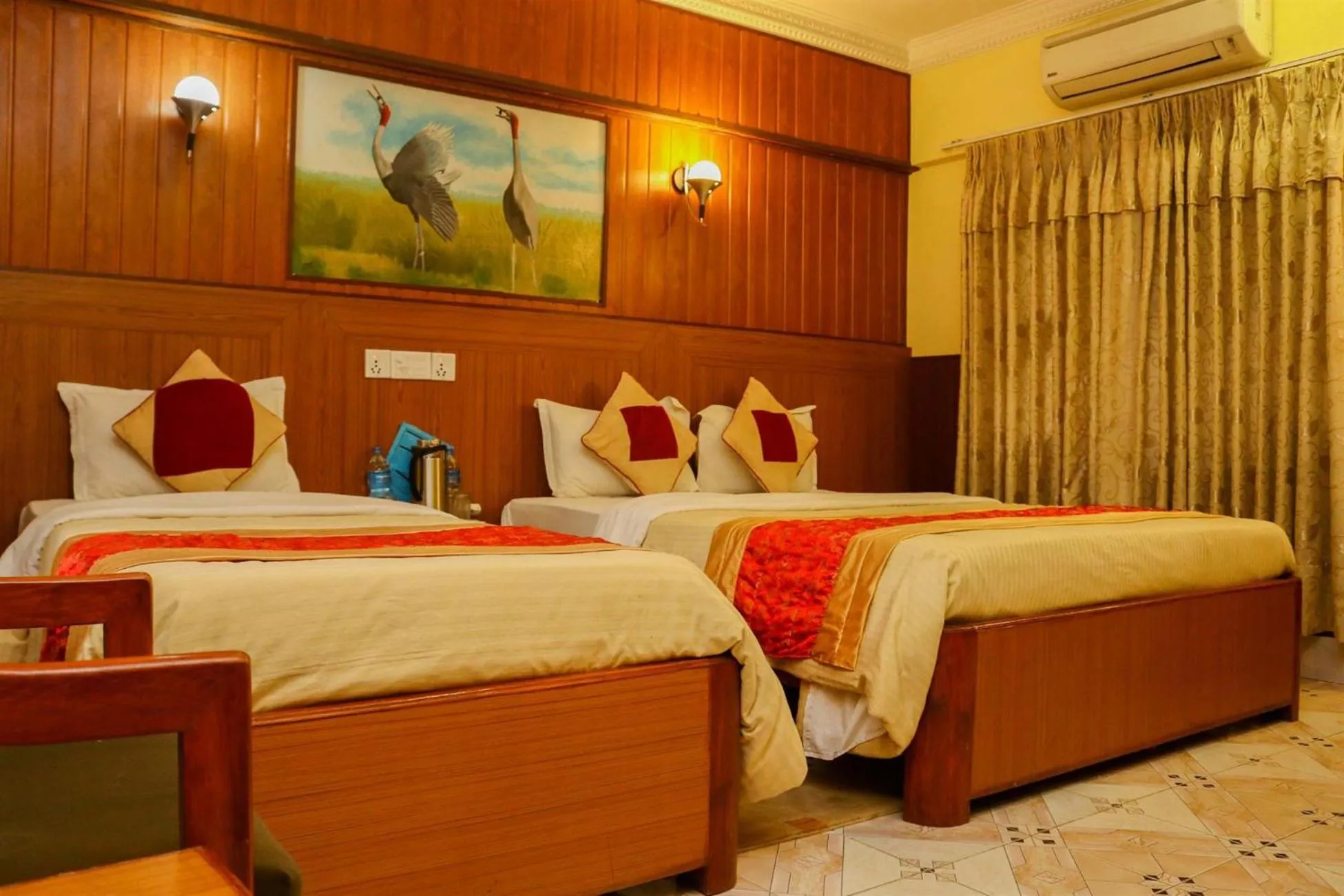 Bed in Hotel Wildlife Camp