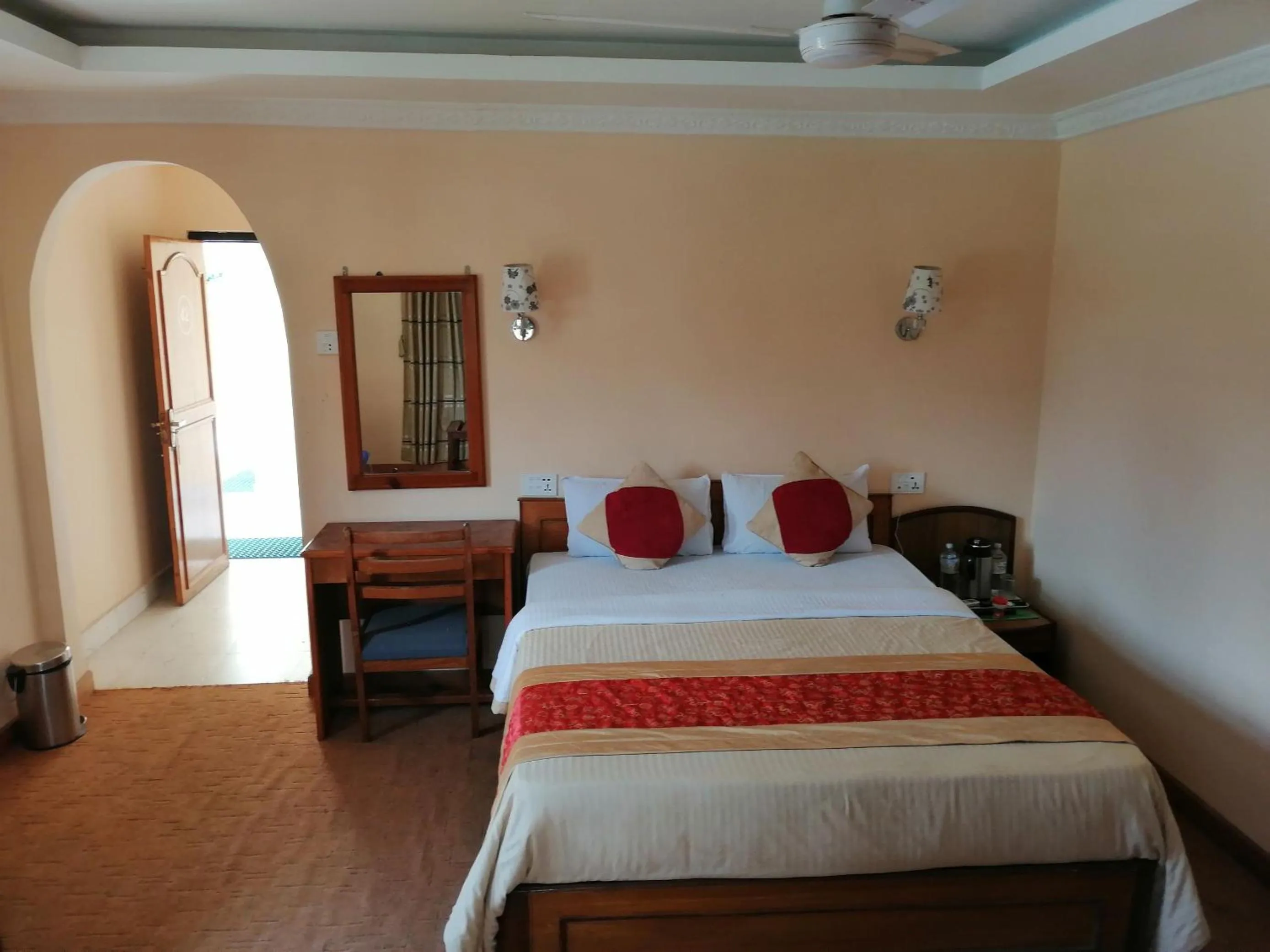 Bed in Hotel Wildlife Camp