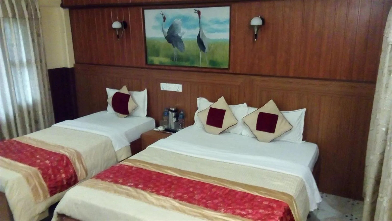 Bed in Hotel Wildlife Camp