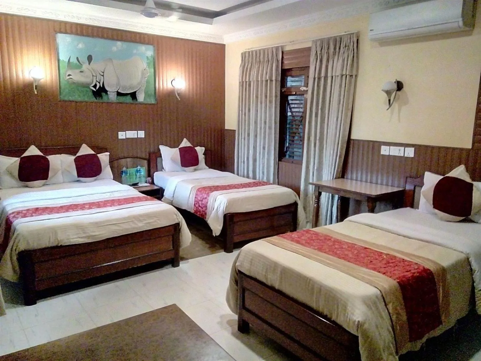 Bed in Hotel Wildlife Camp