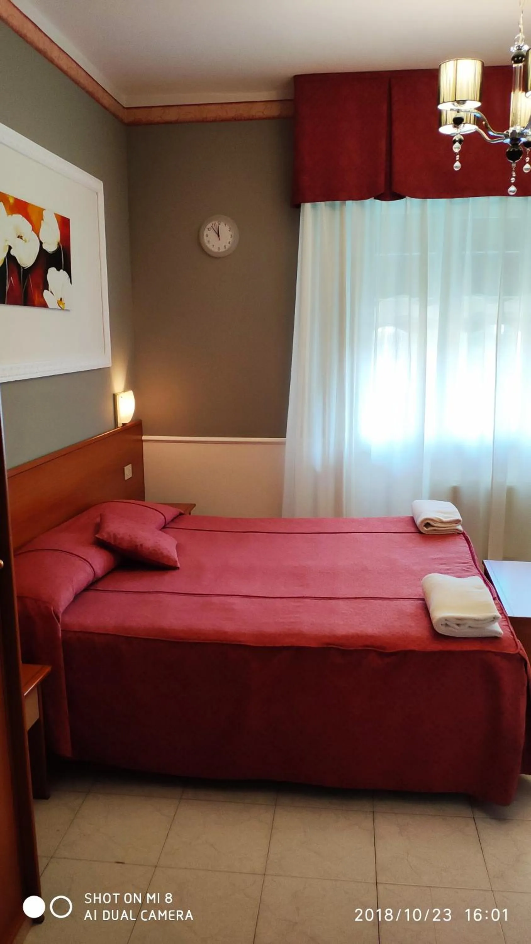 Bed in Hotel Minerva