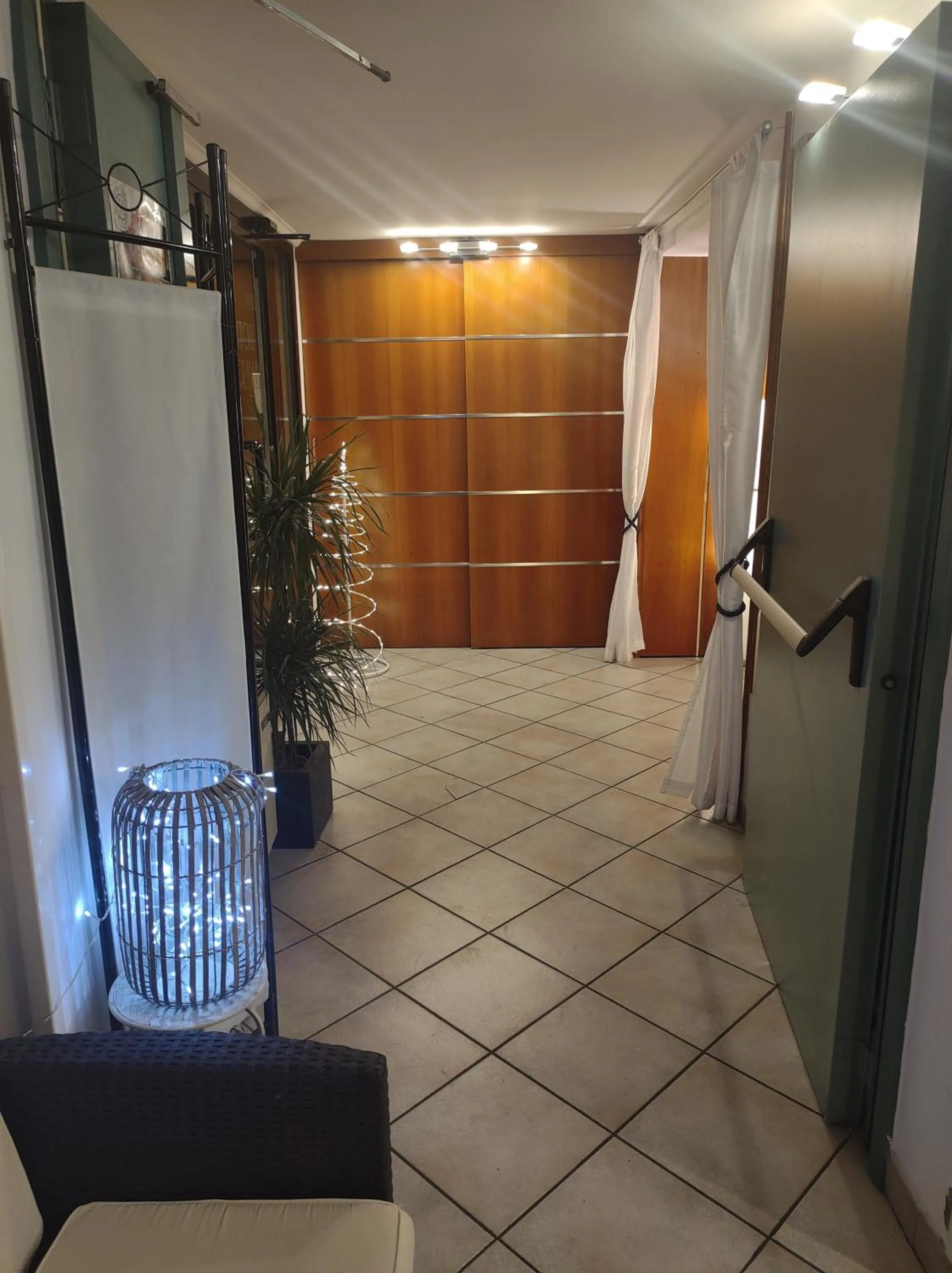 Facade/entrance in Hotel Minerva