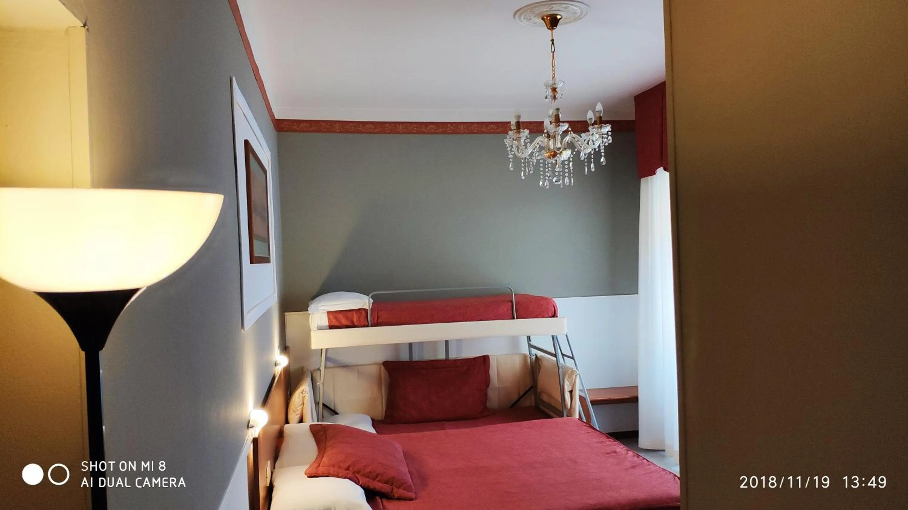 Bed in Hotel Minerva