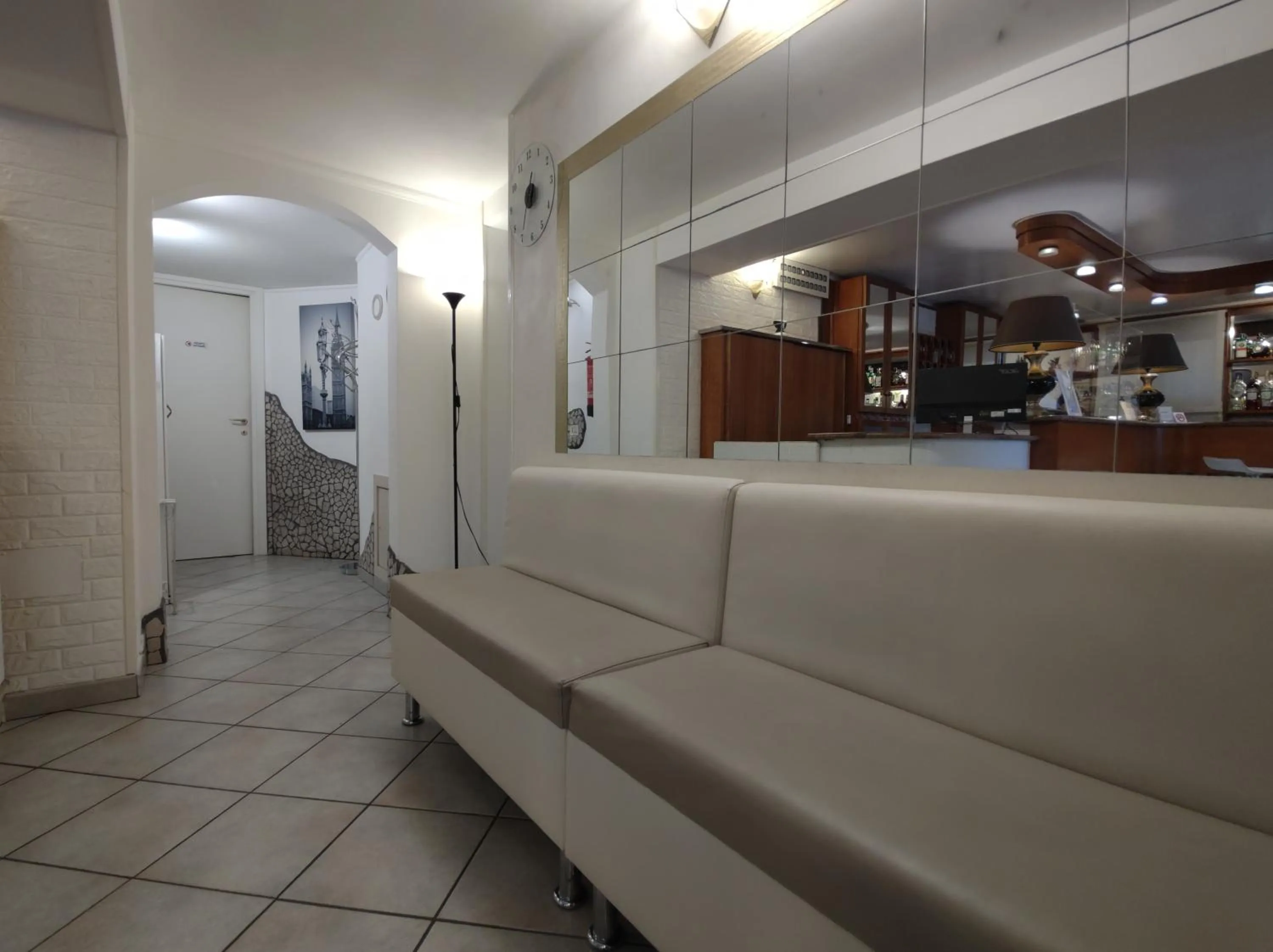 Lobby or reception in Hotel Minerva