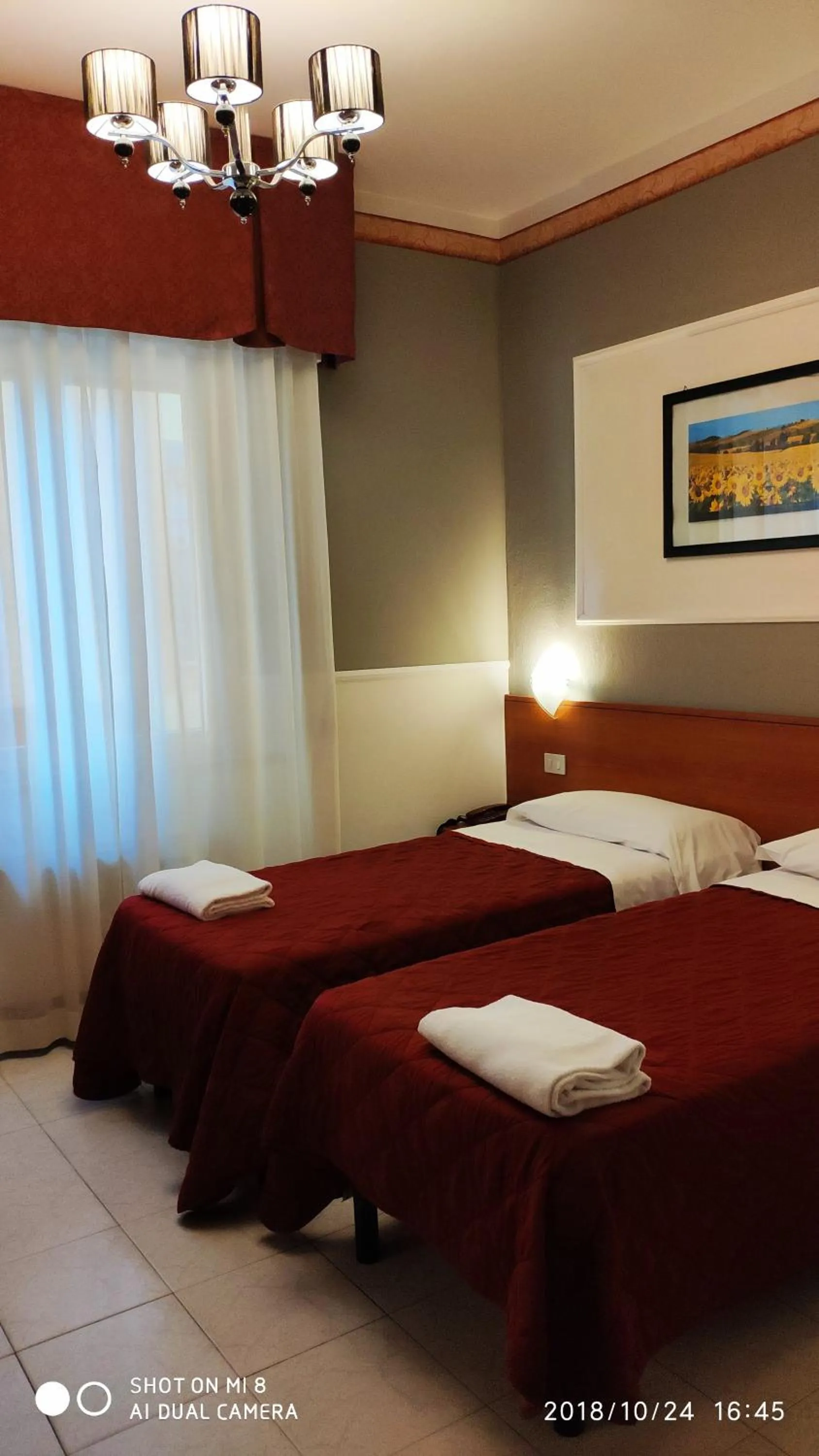 Bed in Hotel Minerva