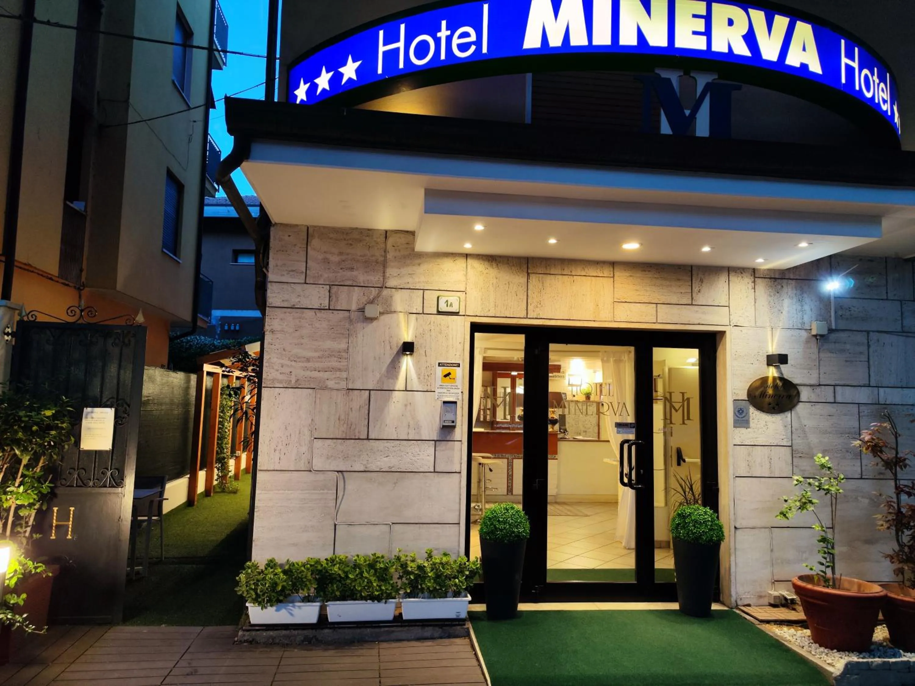 Property building in Hotel Minerva