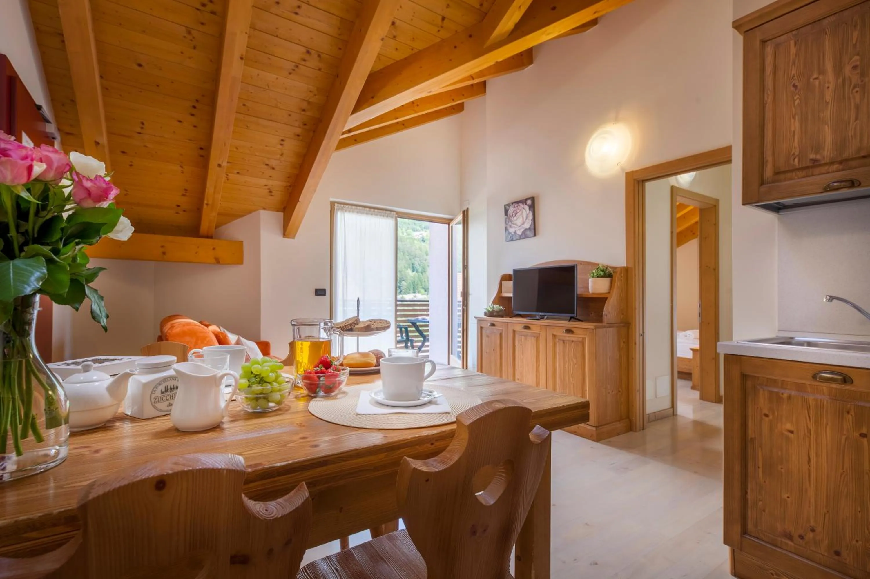 Dining area in Residenza Casale
