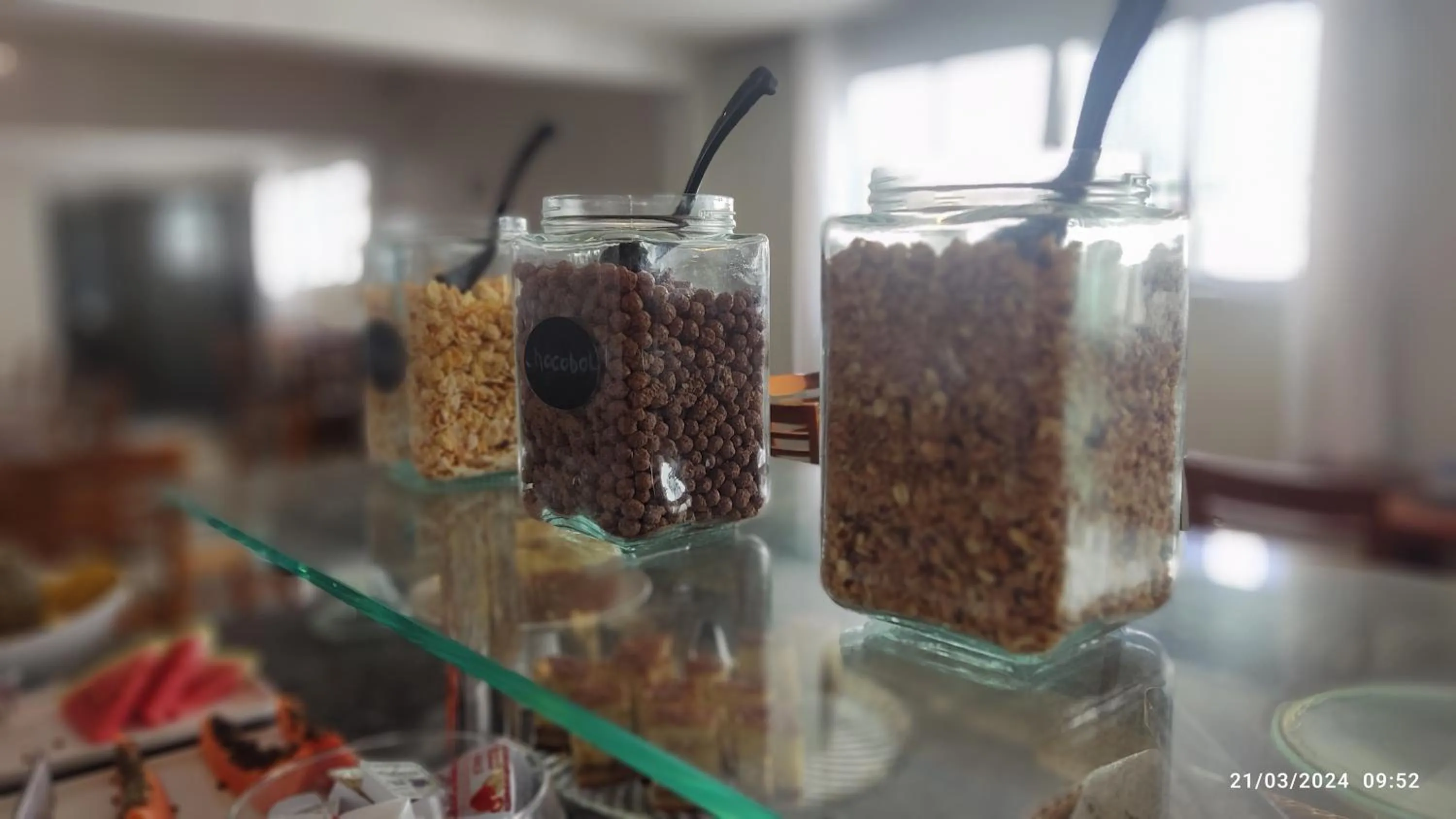 Buffet breakfast in Hotel Imperador