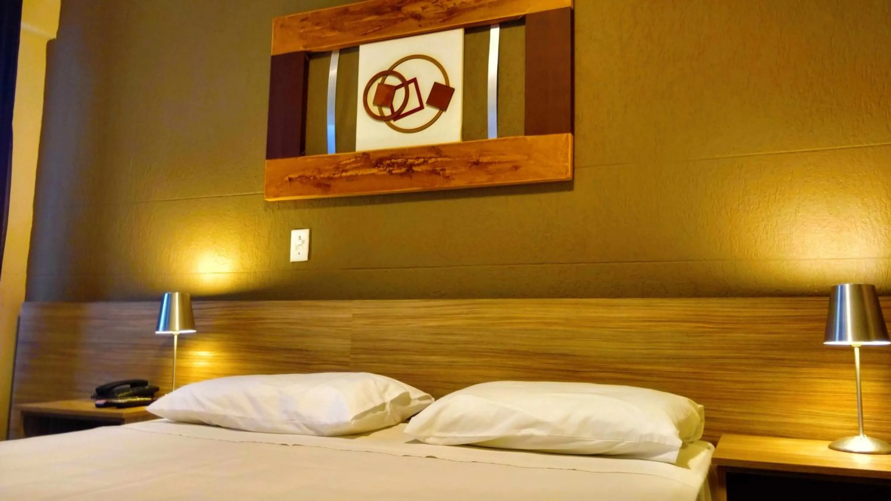 Bed in Hotel Imperador