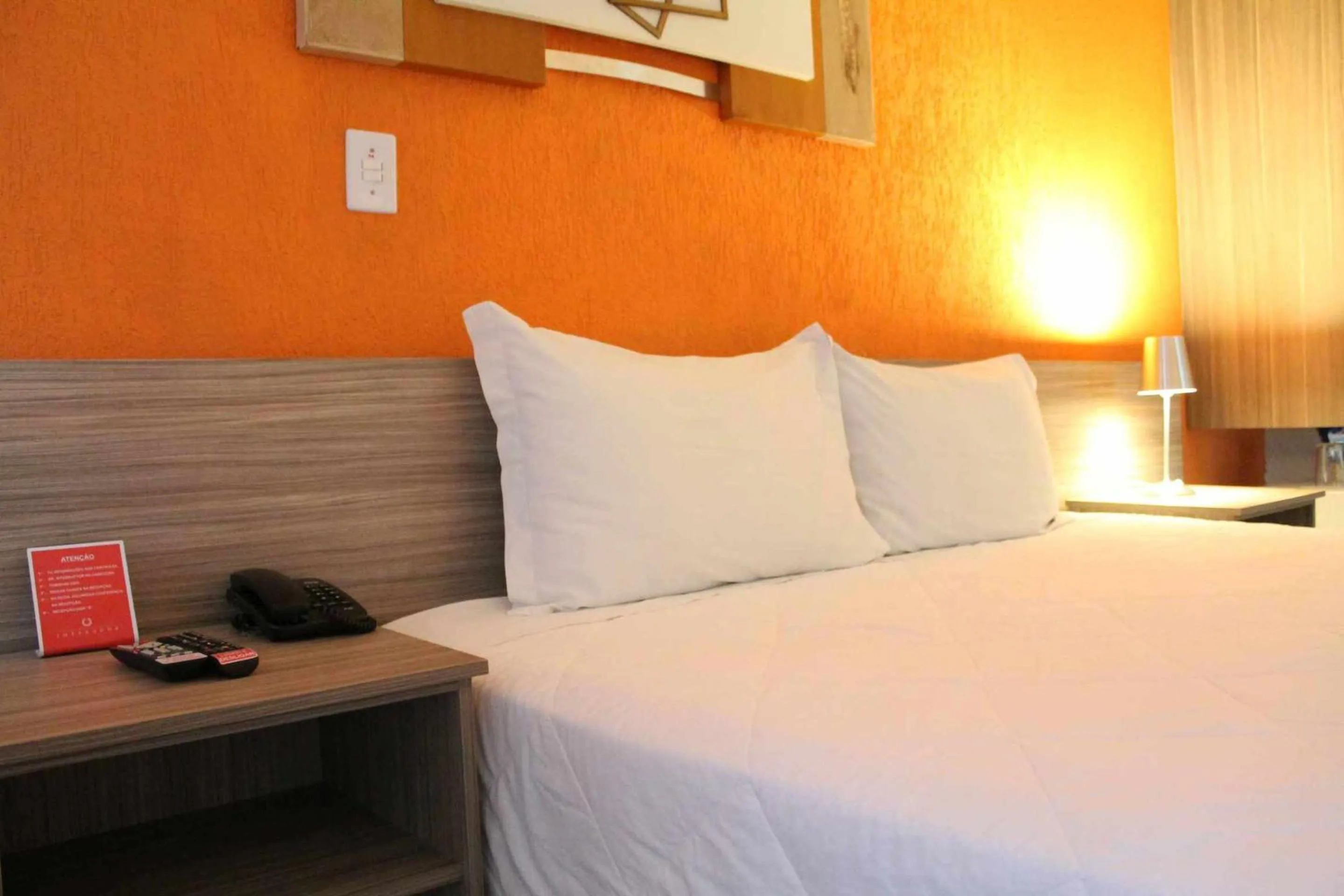 Bed in Hotel Imperador