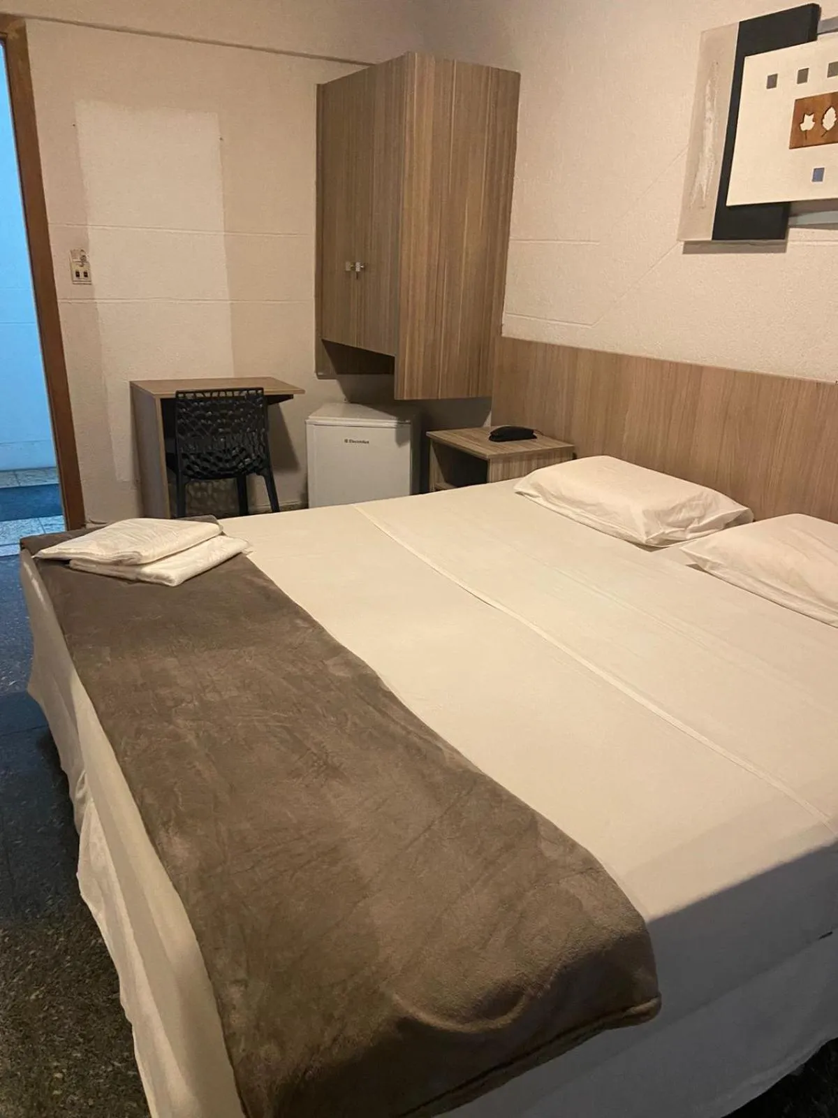 Bed in Hotel Imperador