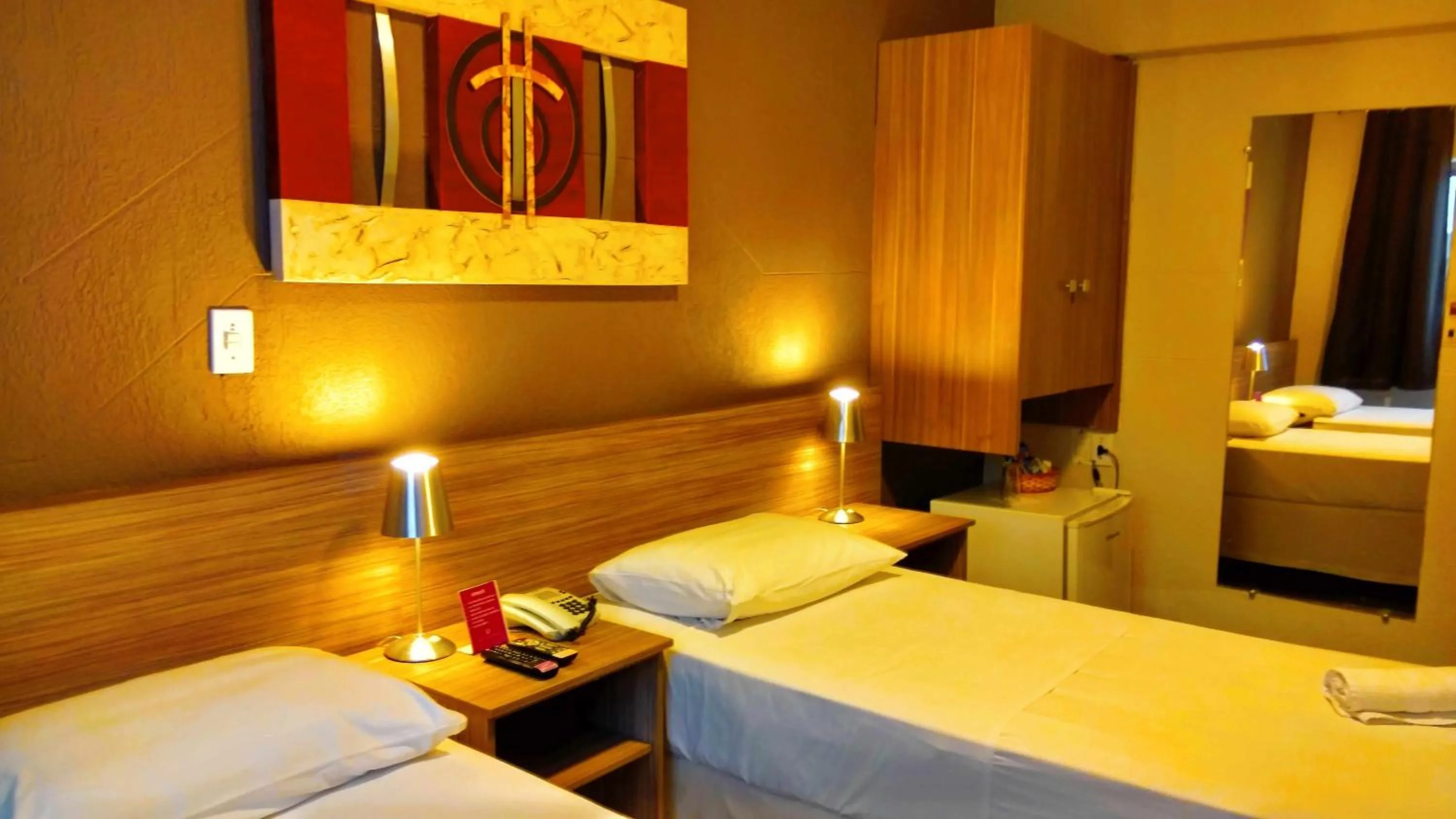 Bed in Hotel Imperador