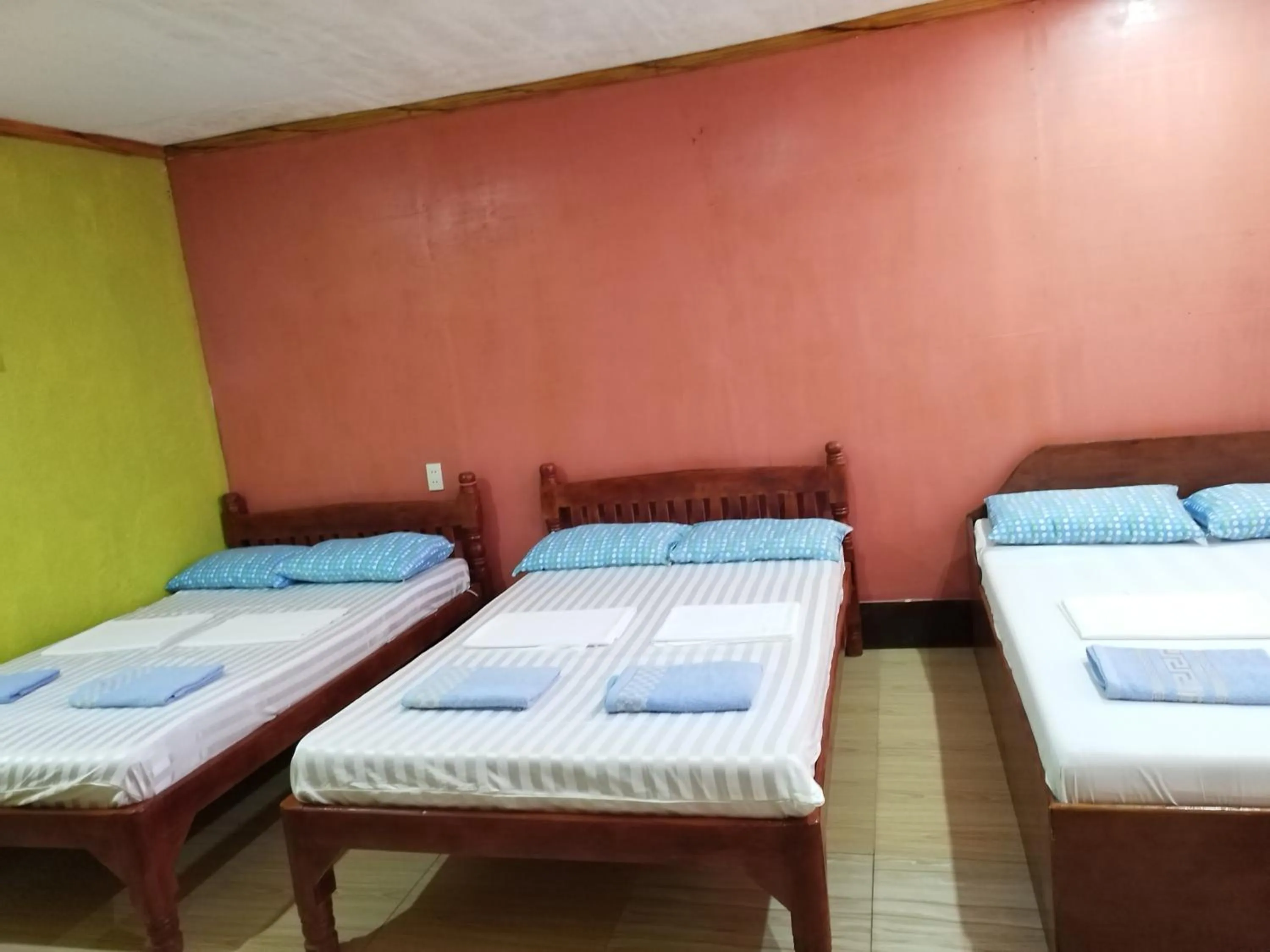 air conditioner, Bed in Villa Corrales Homestay