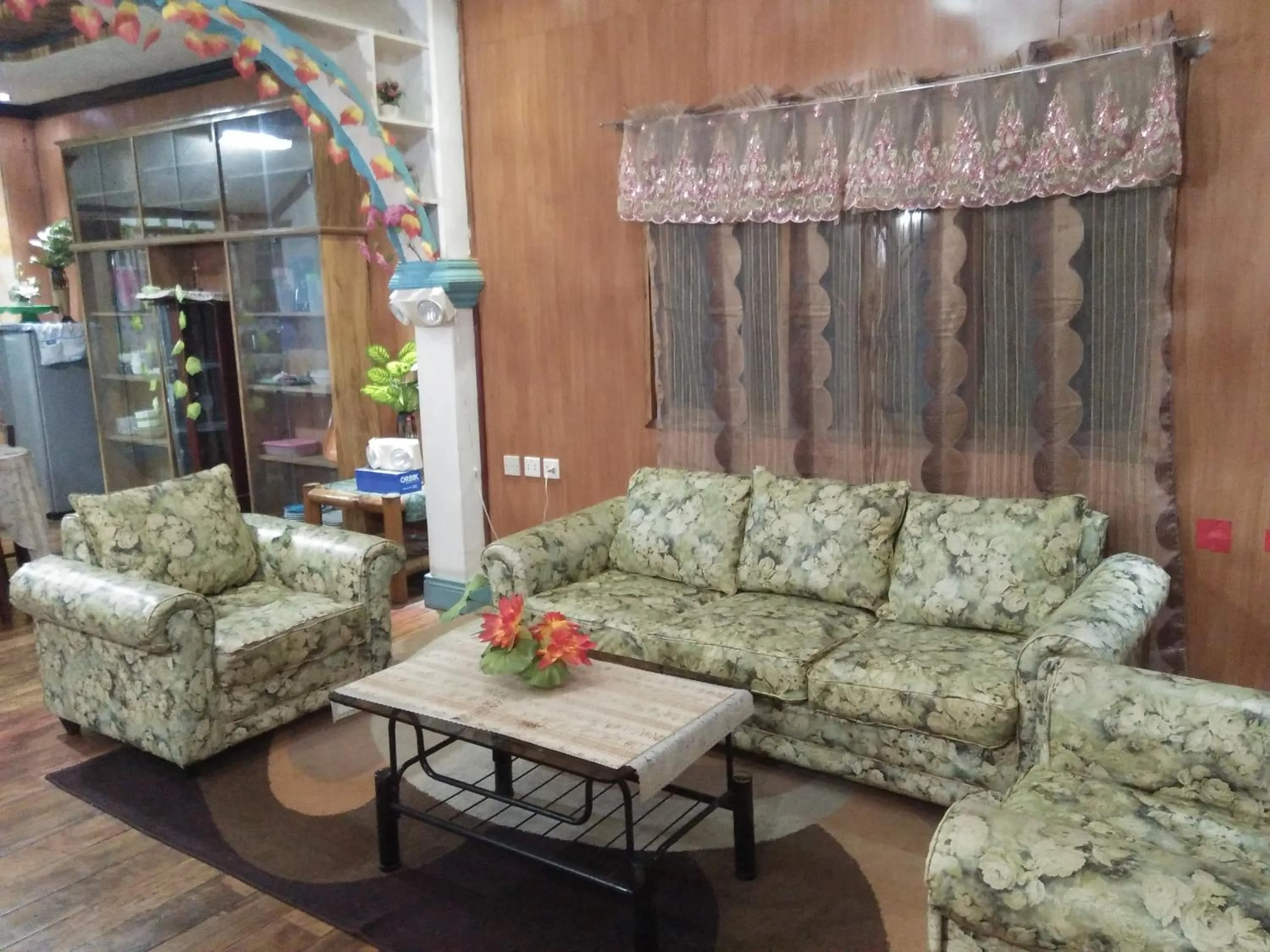 Seating area in Villa Corrales Homestay