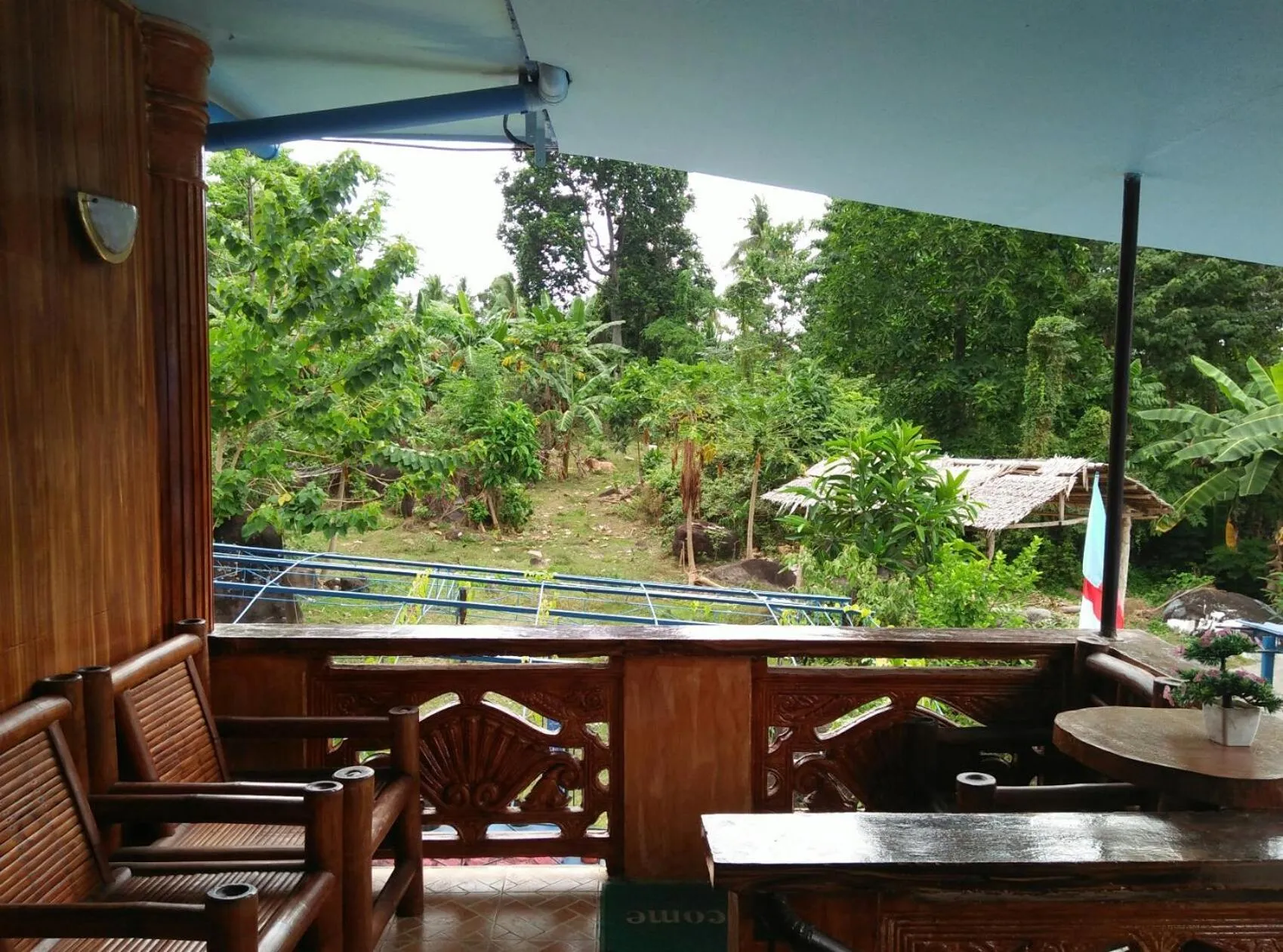 Balcony/Terrace in Villa Corrales Homestay