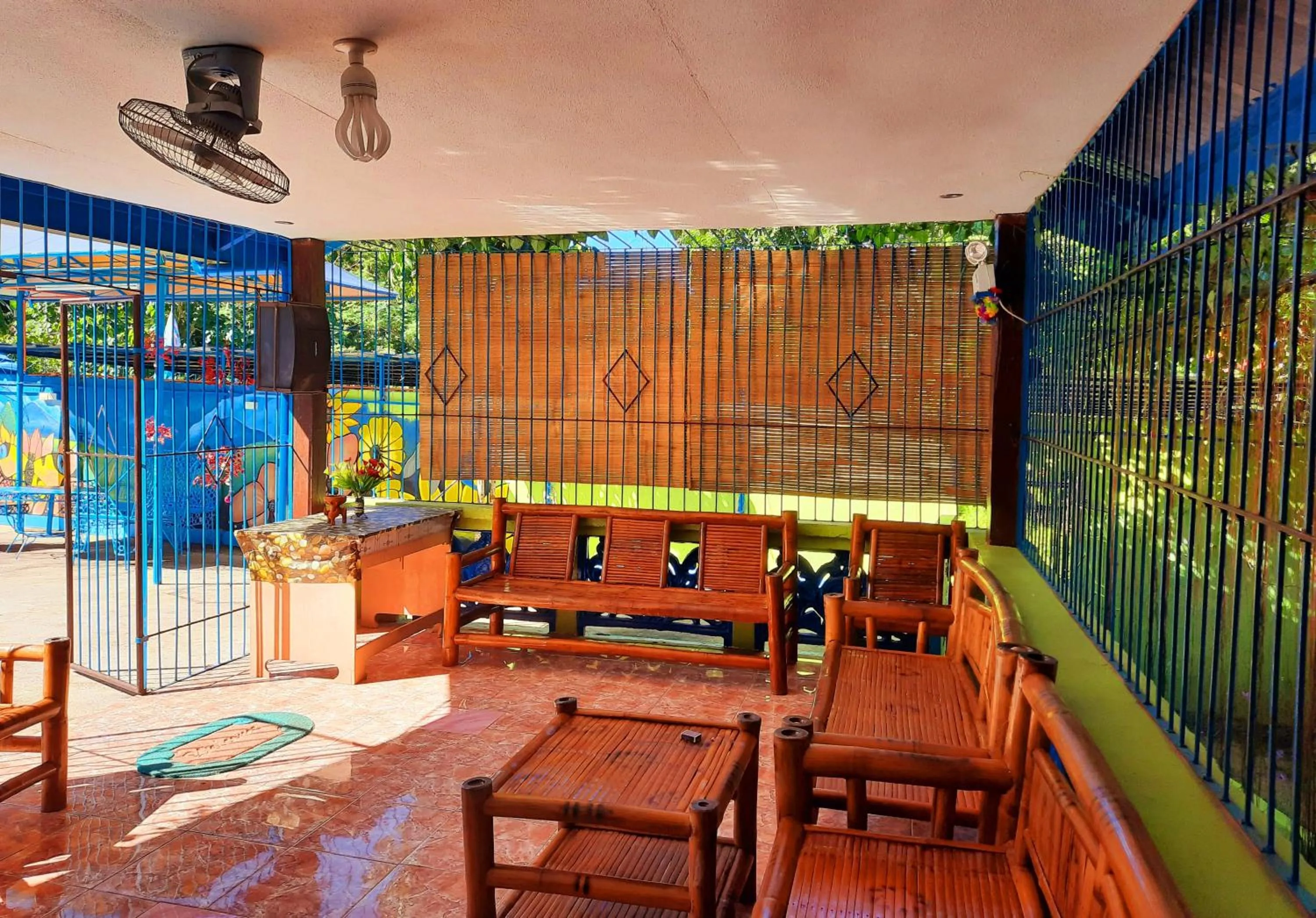 Seating area in Villa Corrales Homestay