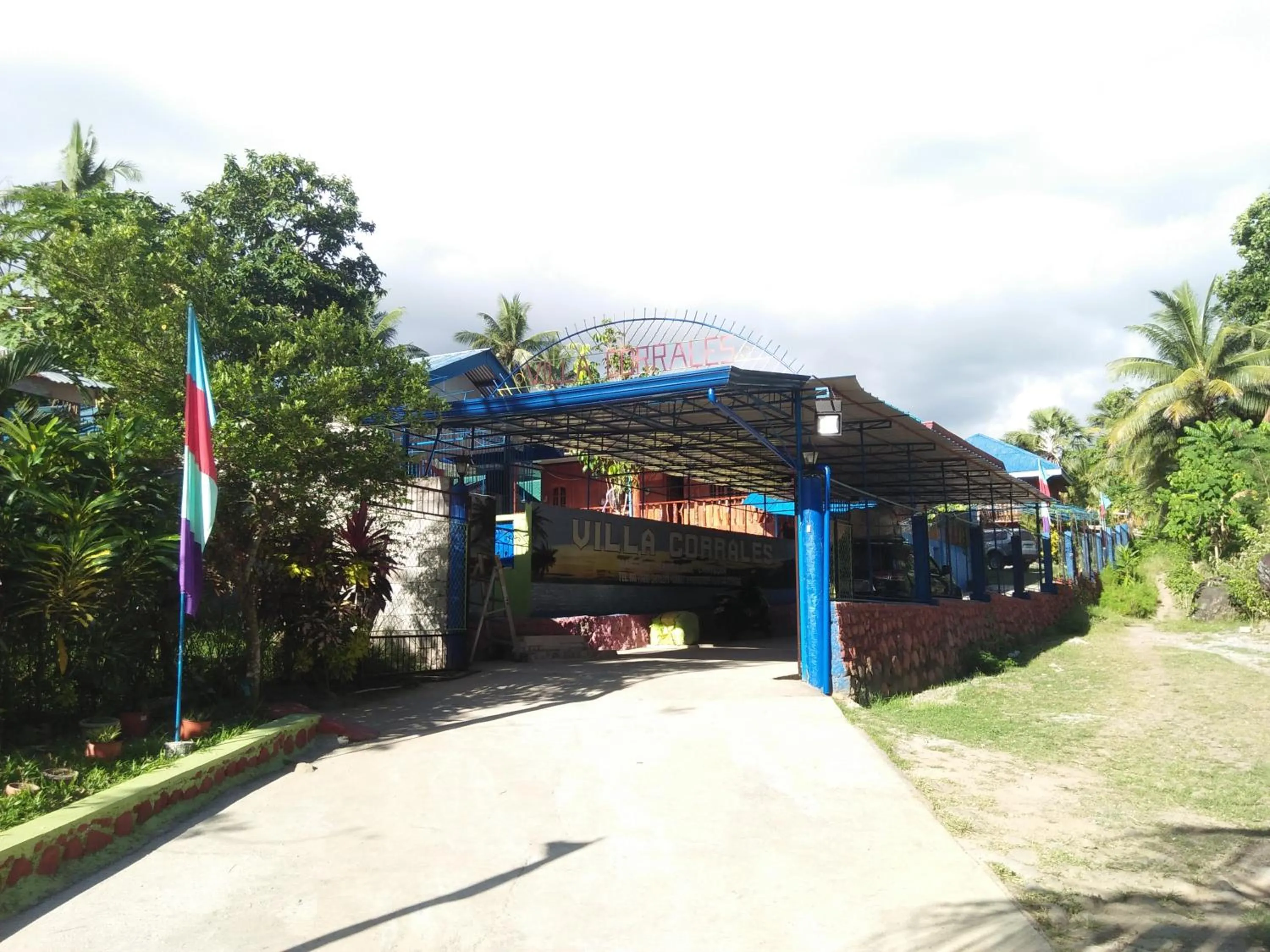 Facade/entrance in Villa Corrales Homestay