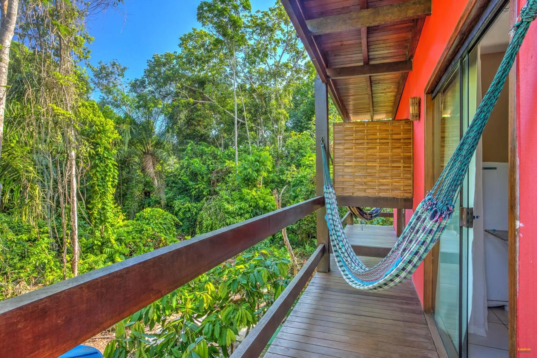 Garden view in i9 Embaú Flats & Suites