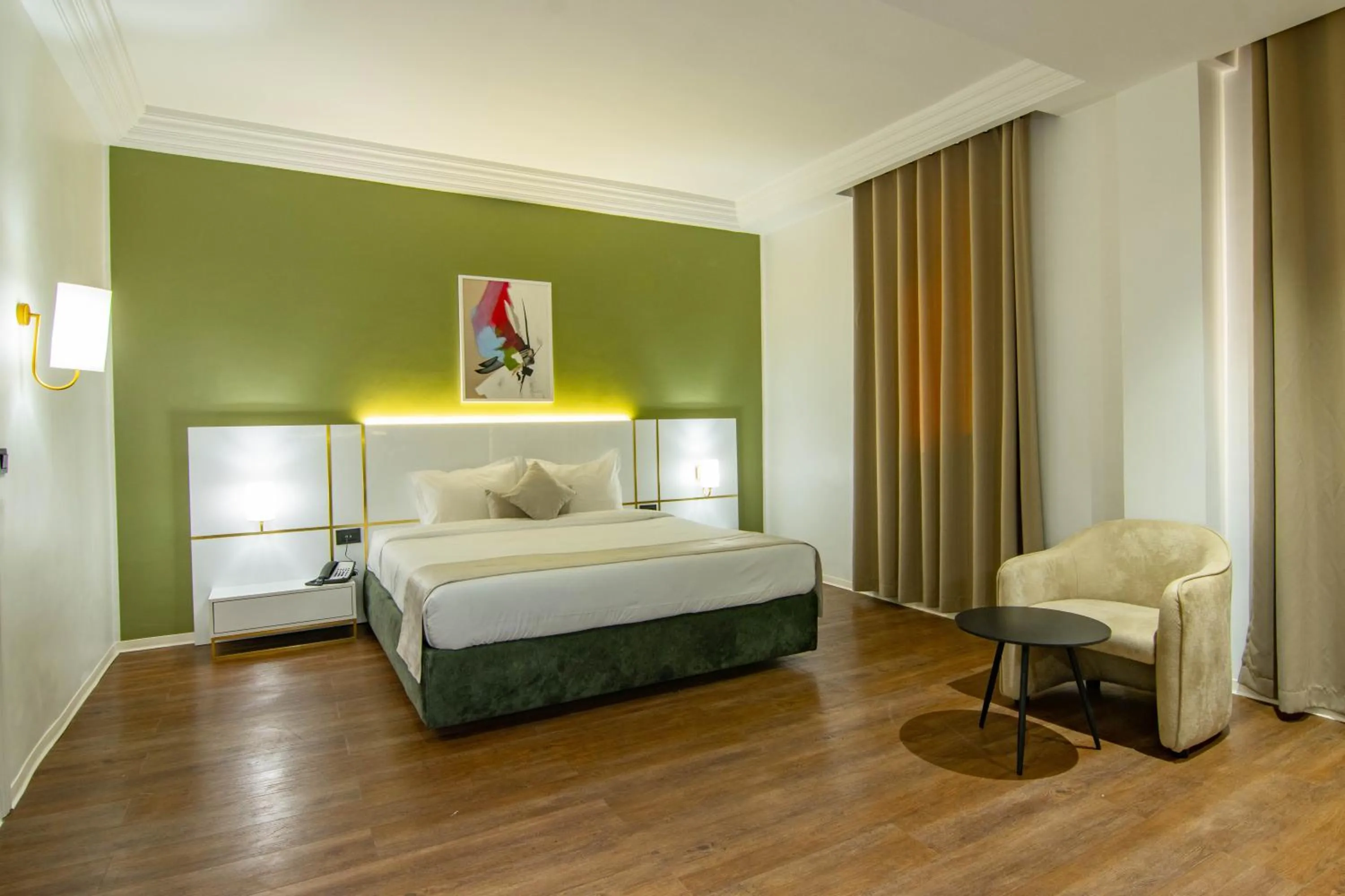 Photo of the whole room, Bed in Hotel Ibn Khaldoun