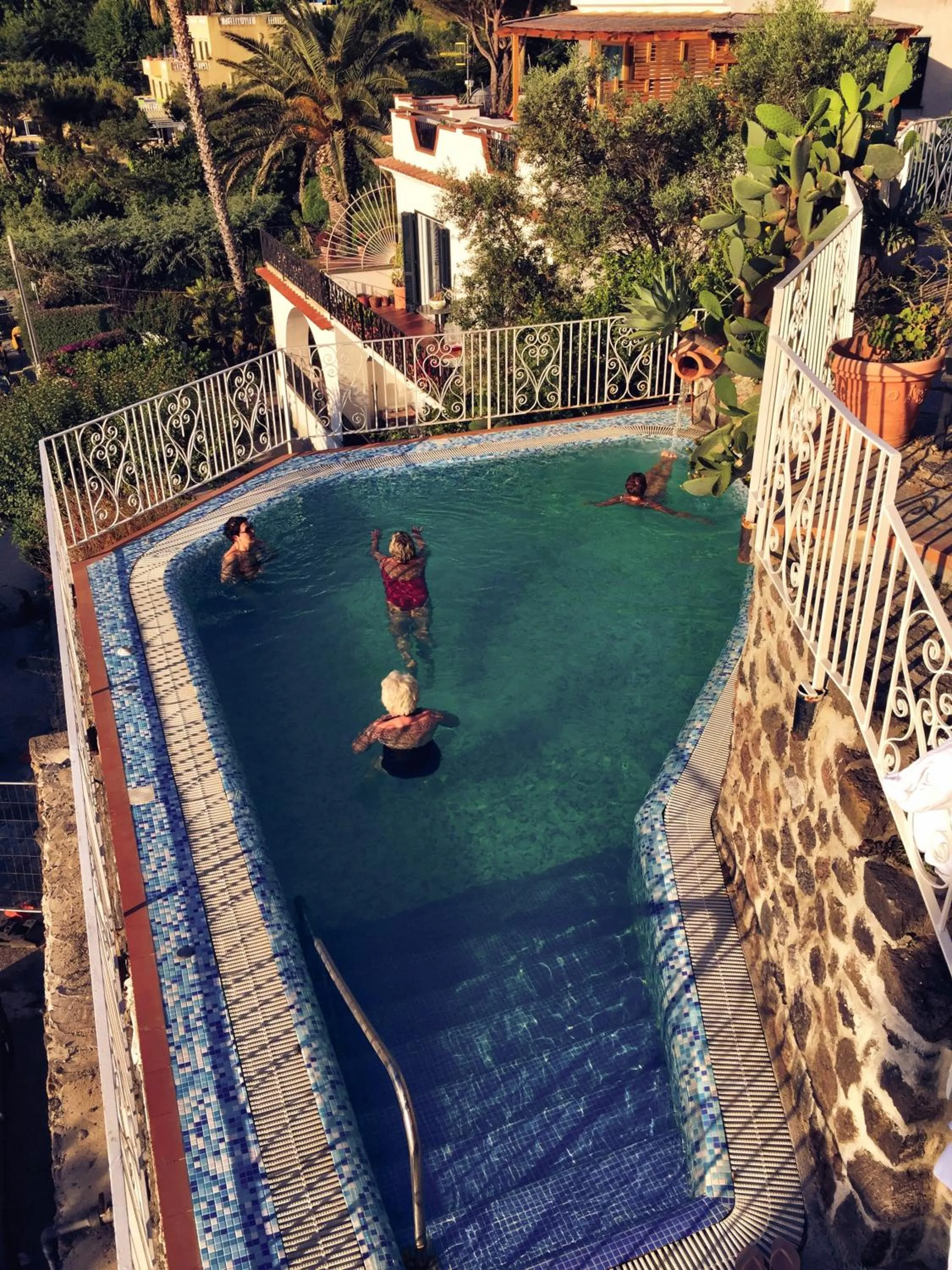 Open Air Bath in Don Felipe Boutique Hotel