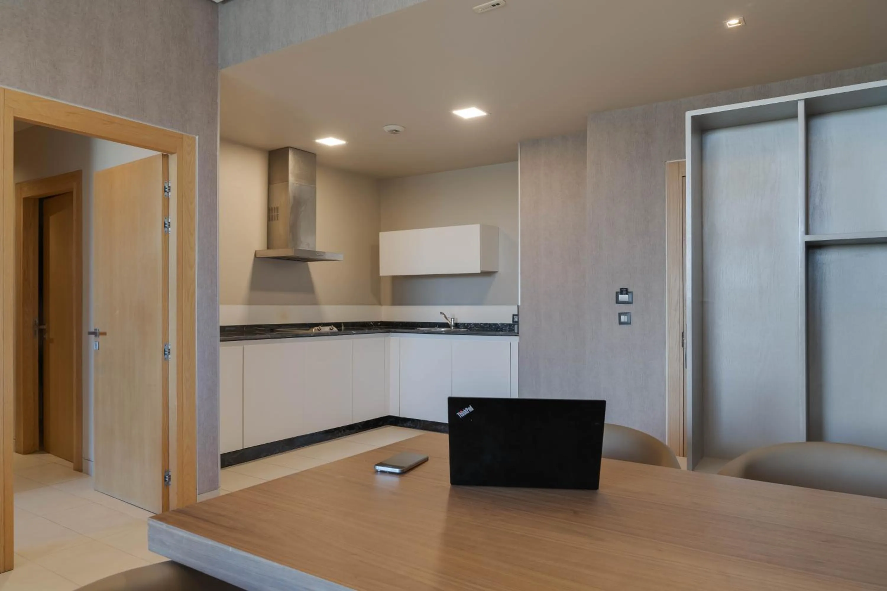 Kitchen or kitchenette in Pestana Casablanca, Seaside Suites & Residences