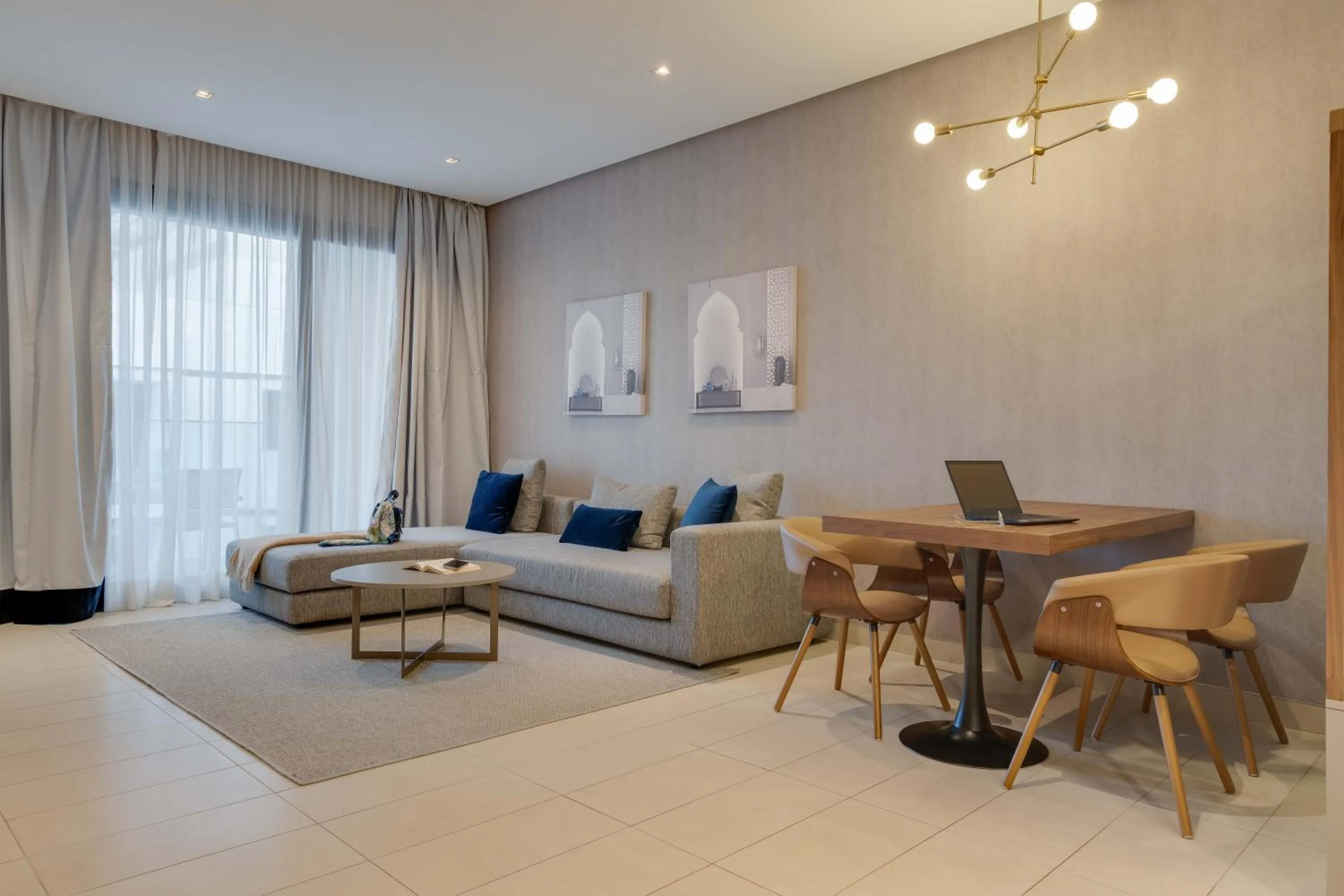 Seating area in Pestana Casablanca, Seaside Suites & Residences