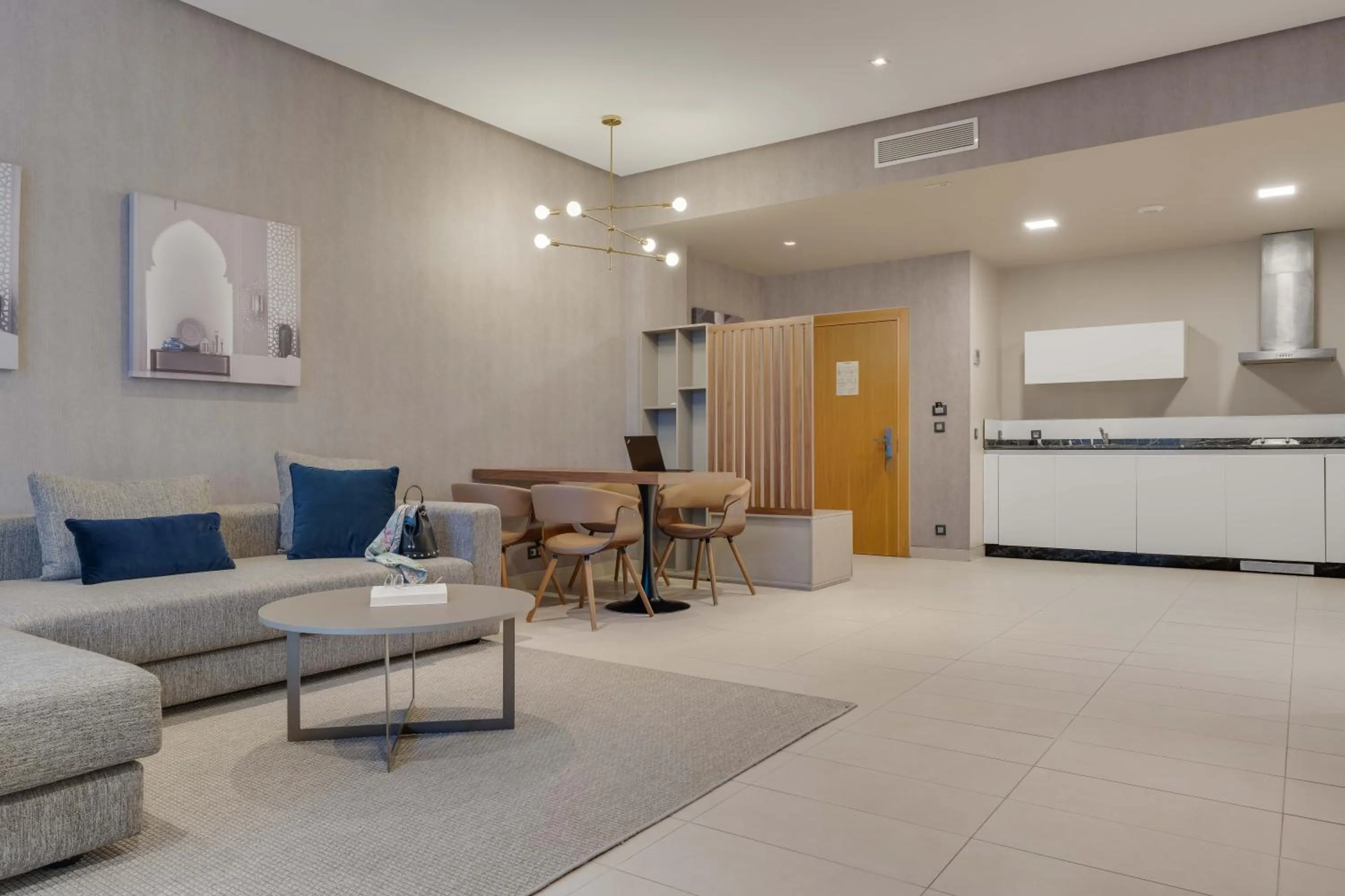 Kitchen or kitchenette in Pestana Casablanca, Seaside Suites & Residences