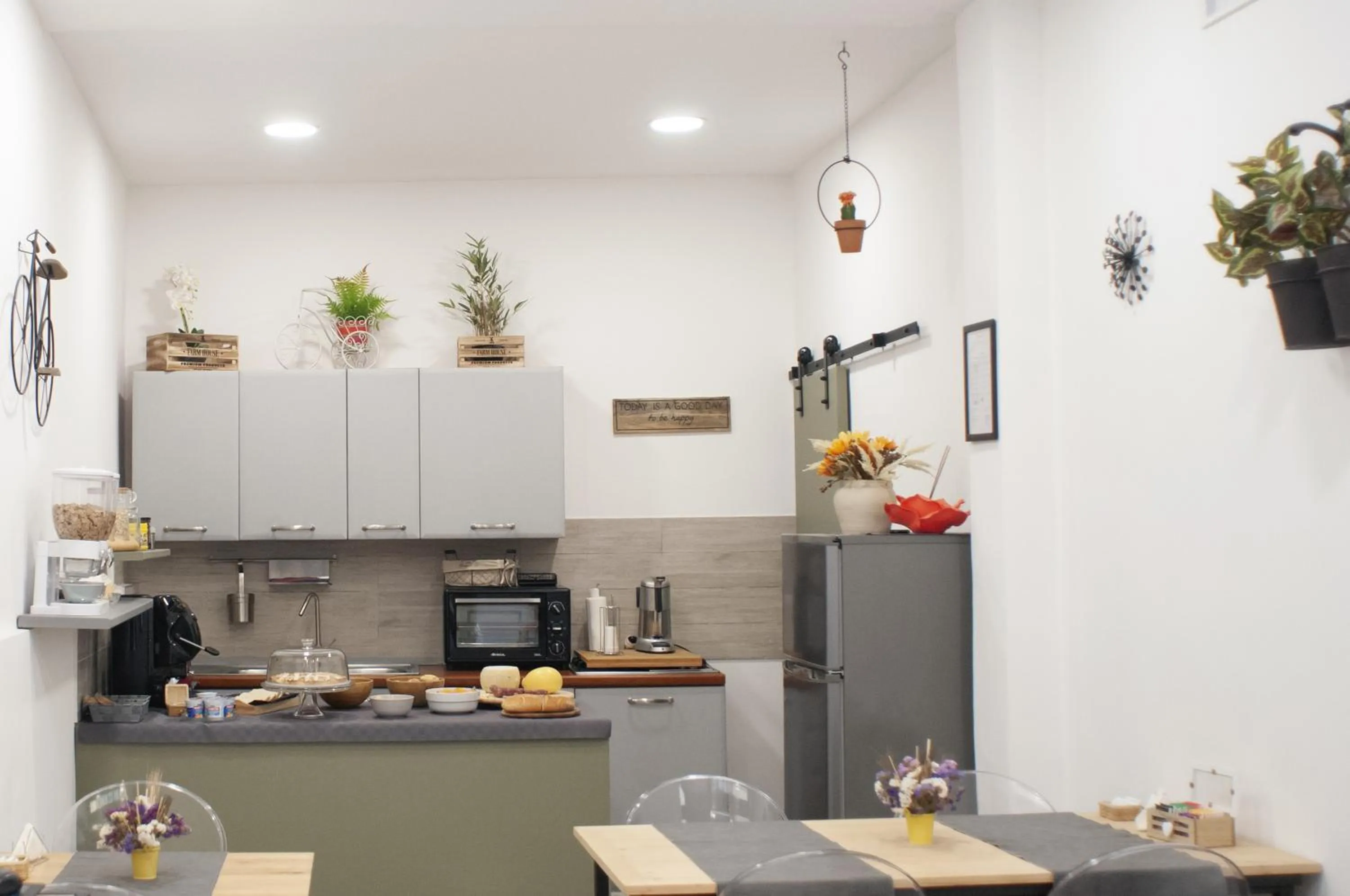 Communal kitchen in Principe Giardinelli