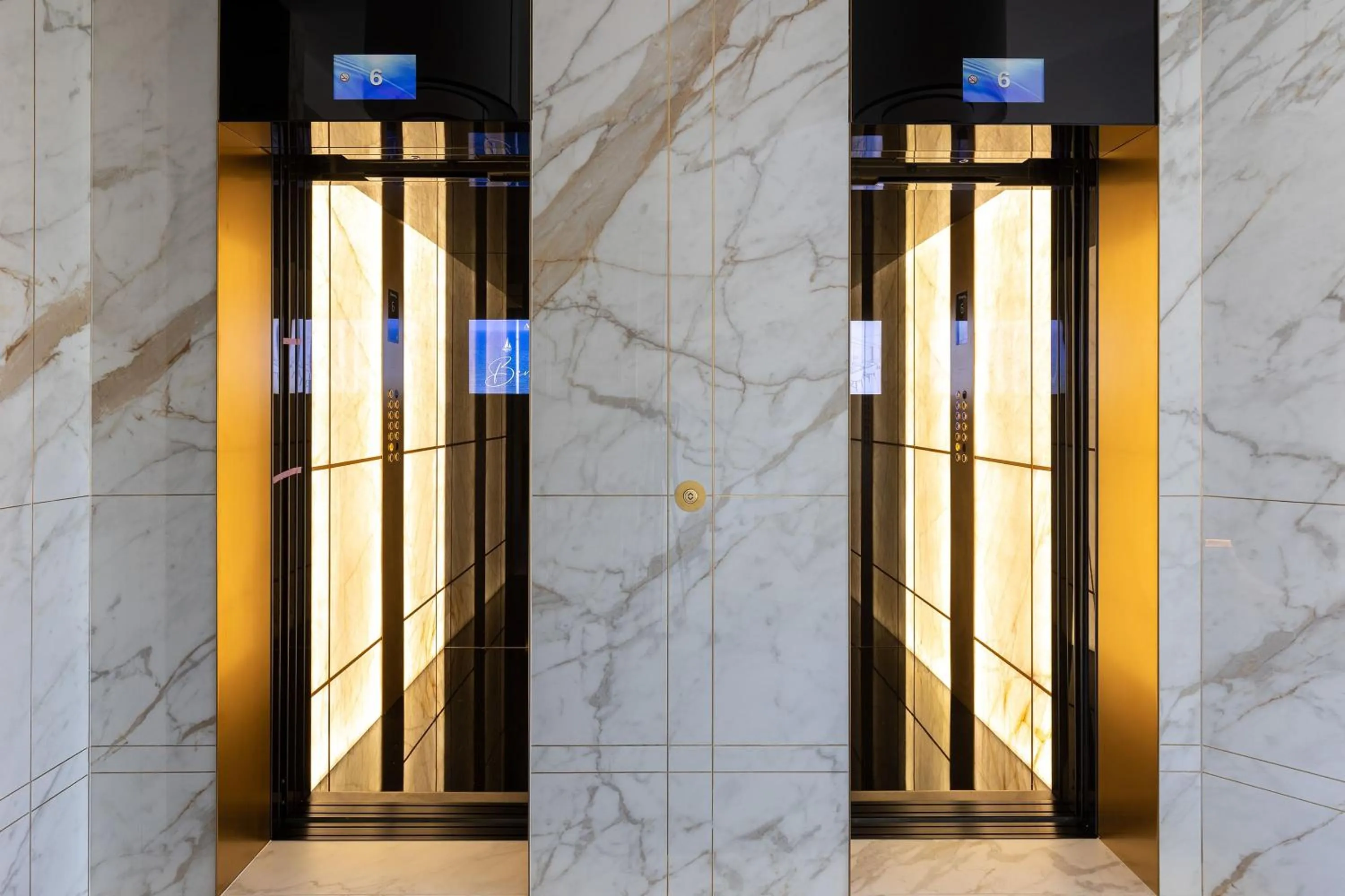 elevator in Hotel Abner's