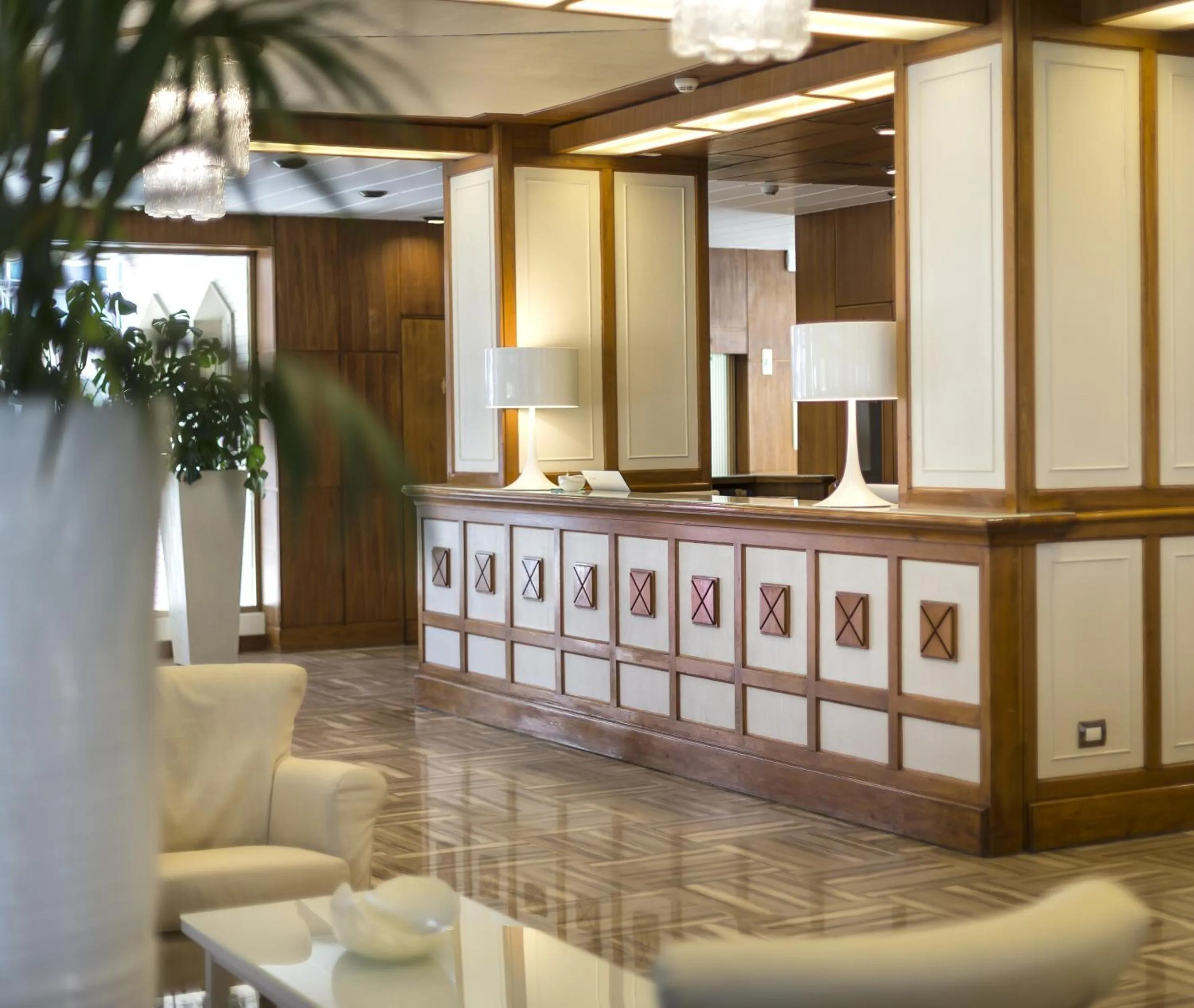 Lobby or reception in Hotel Abner's