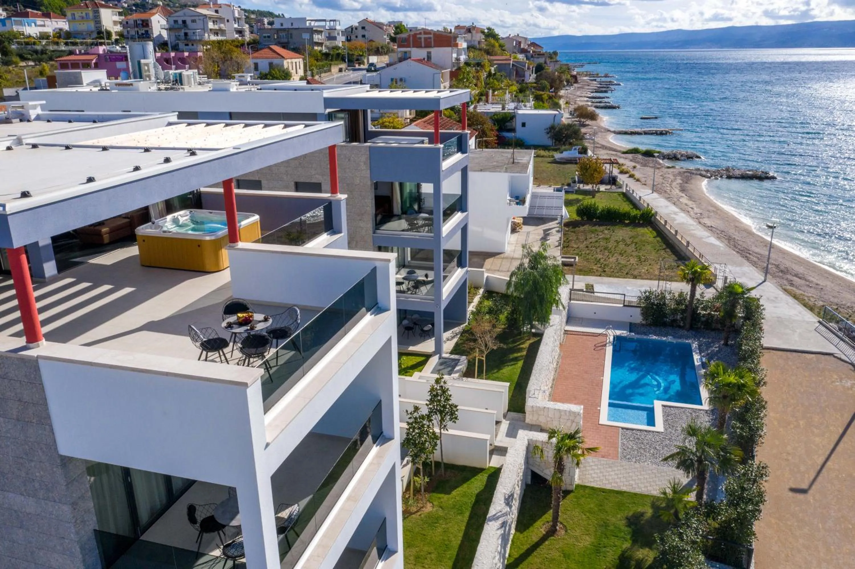 Bird's eye view in VIPo Prestige Apartments