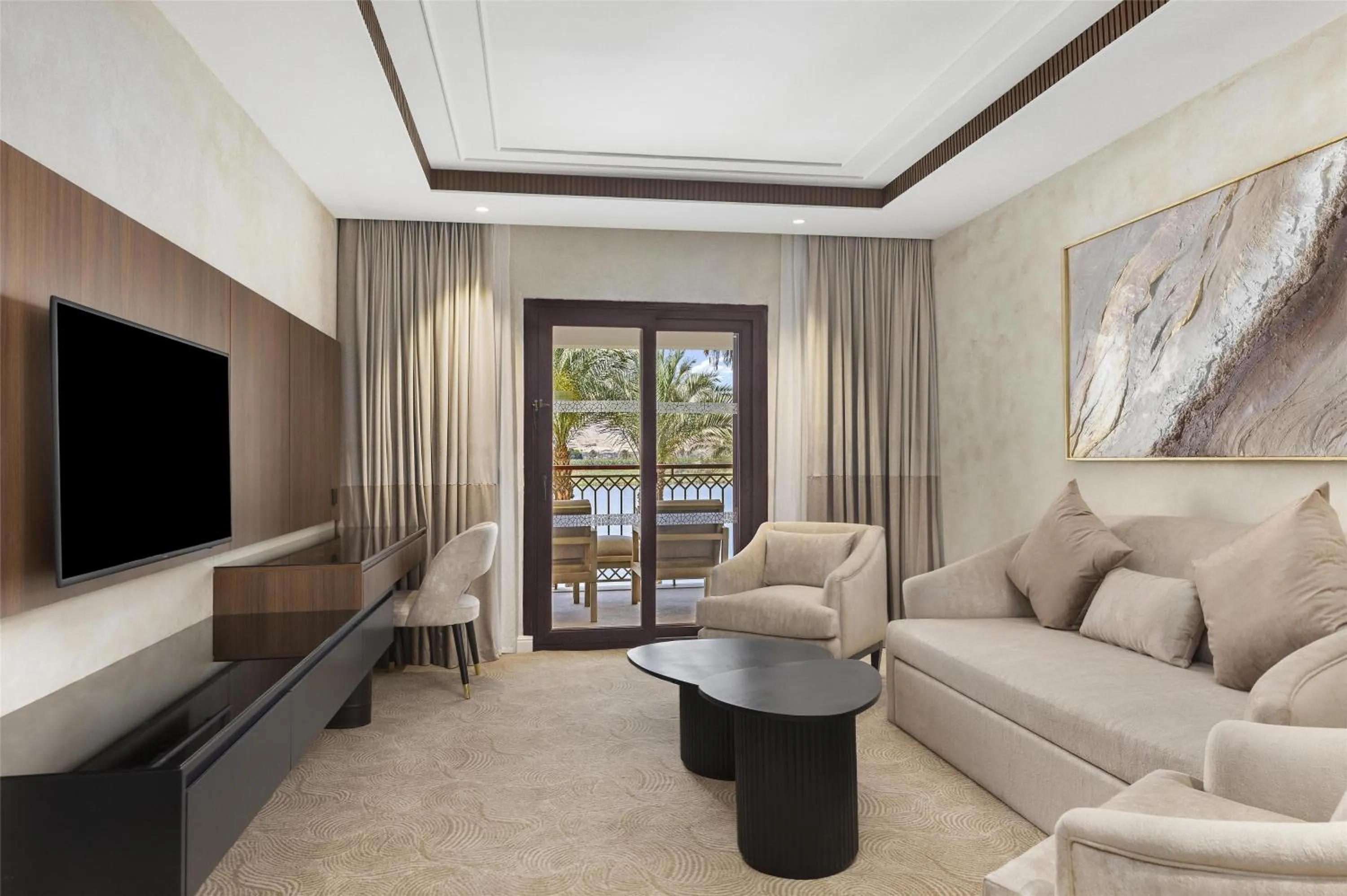 Living room in Hilton Luxor Resort & Spa