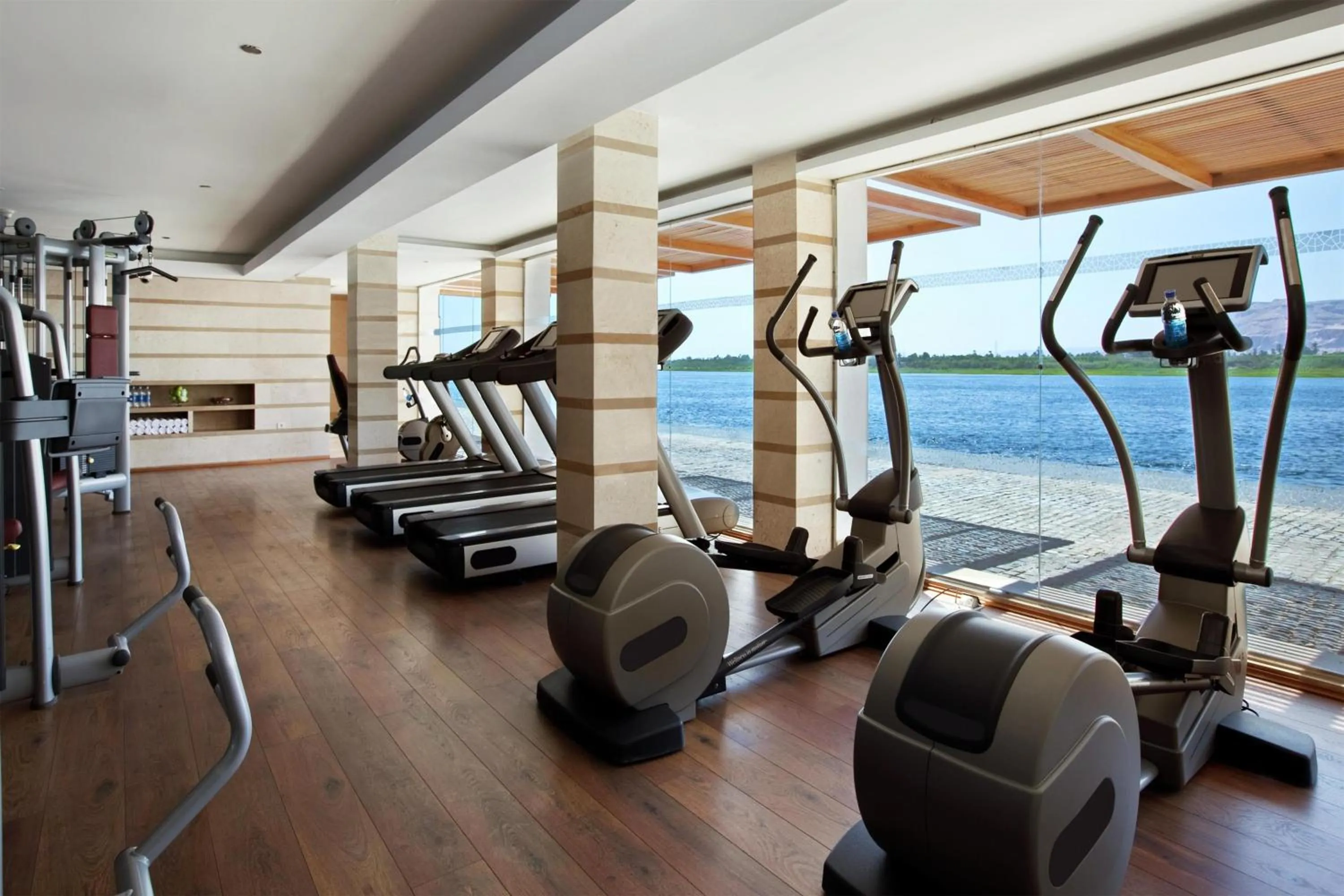 Fitness centre/facilities in Hilton Luxor Resort & Spa