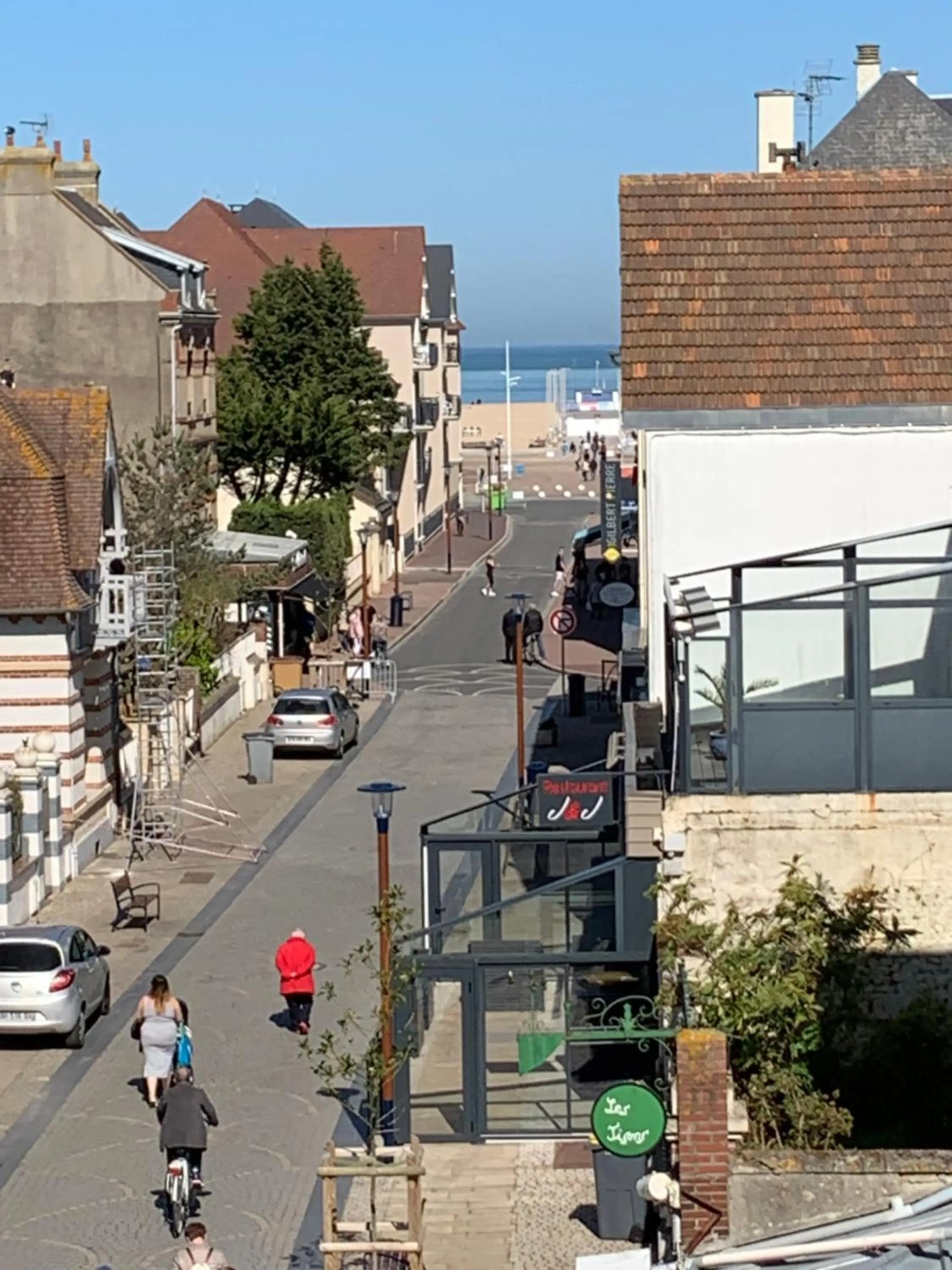 Sea view in Hotel Le Cosy Riva Bella