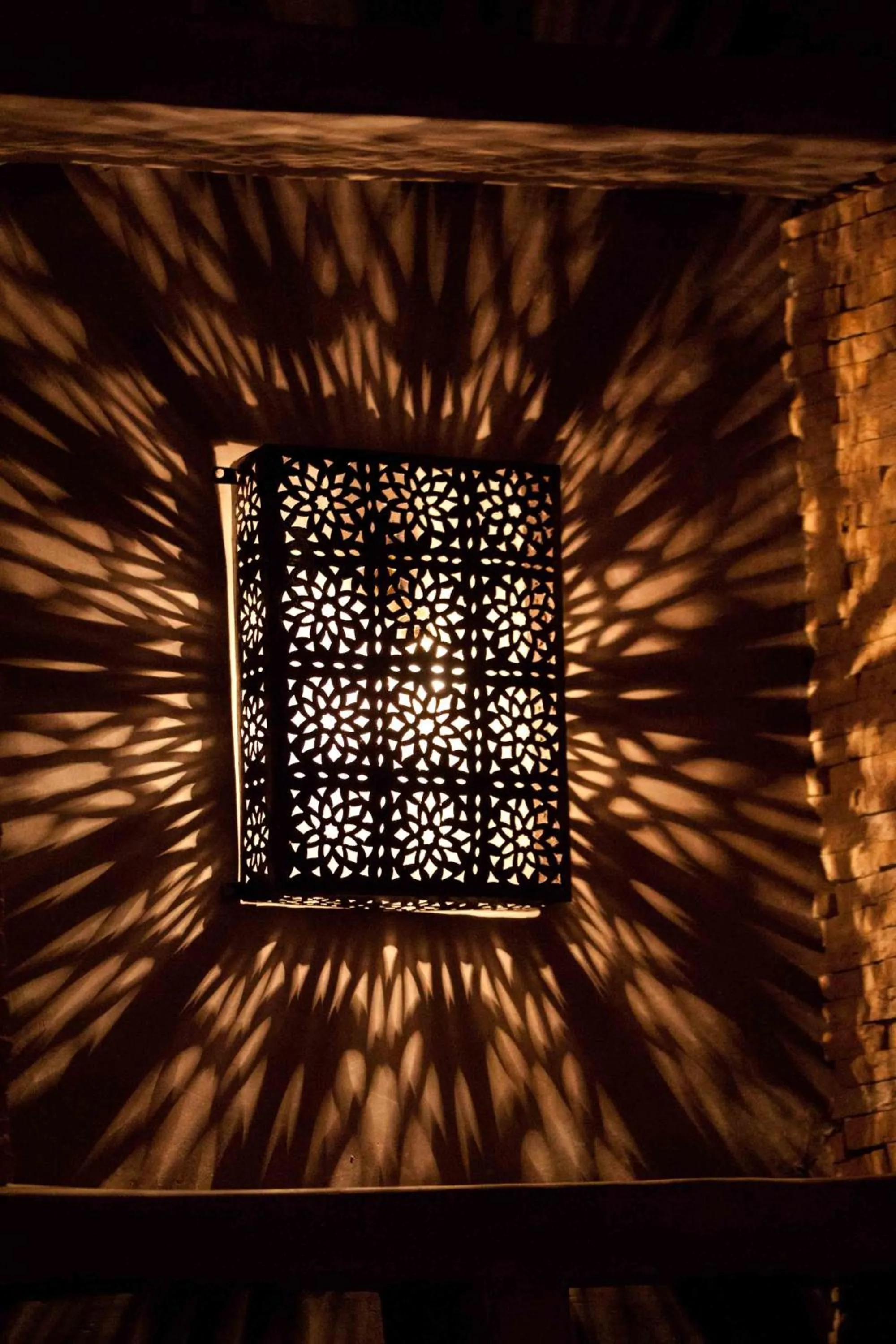 Decorative detail in Riad Shambala