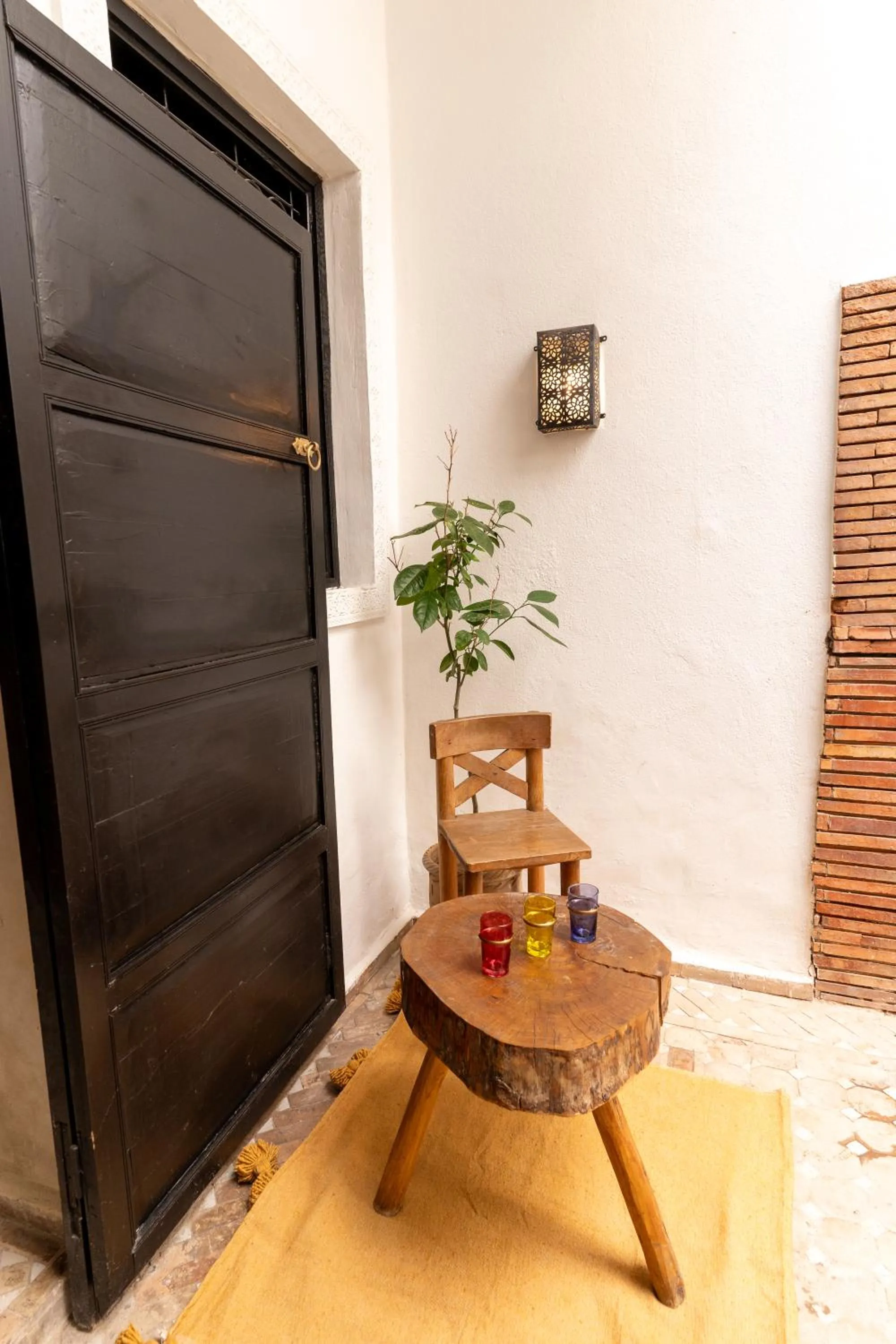 Seating area in Riad Shambala