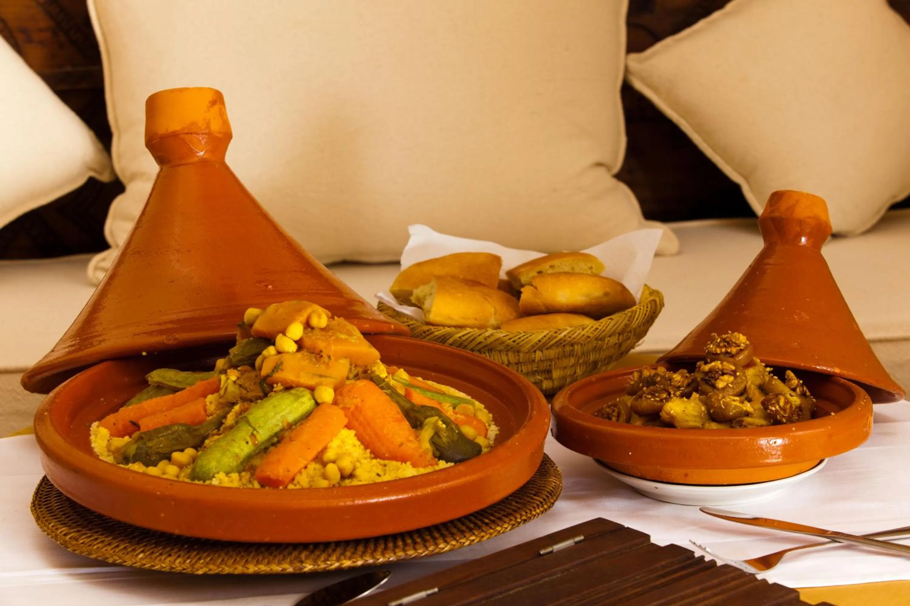 Restaurant/places to eat in Riad Shambala