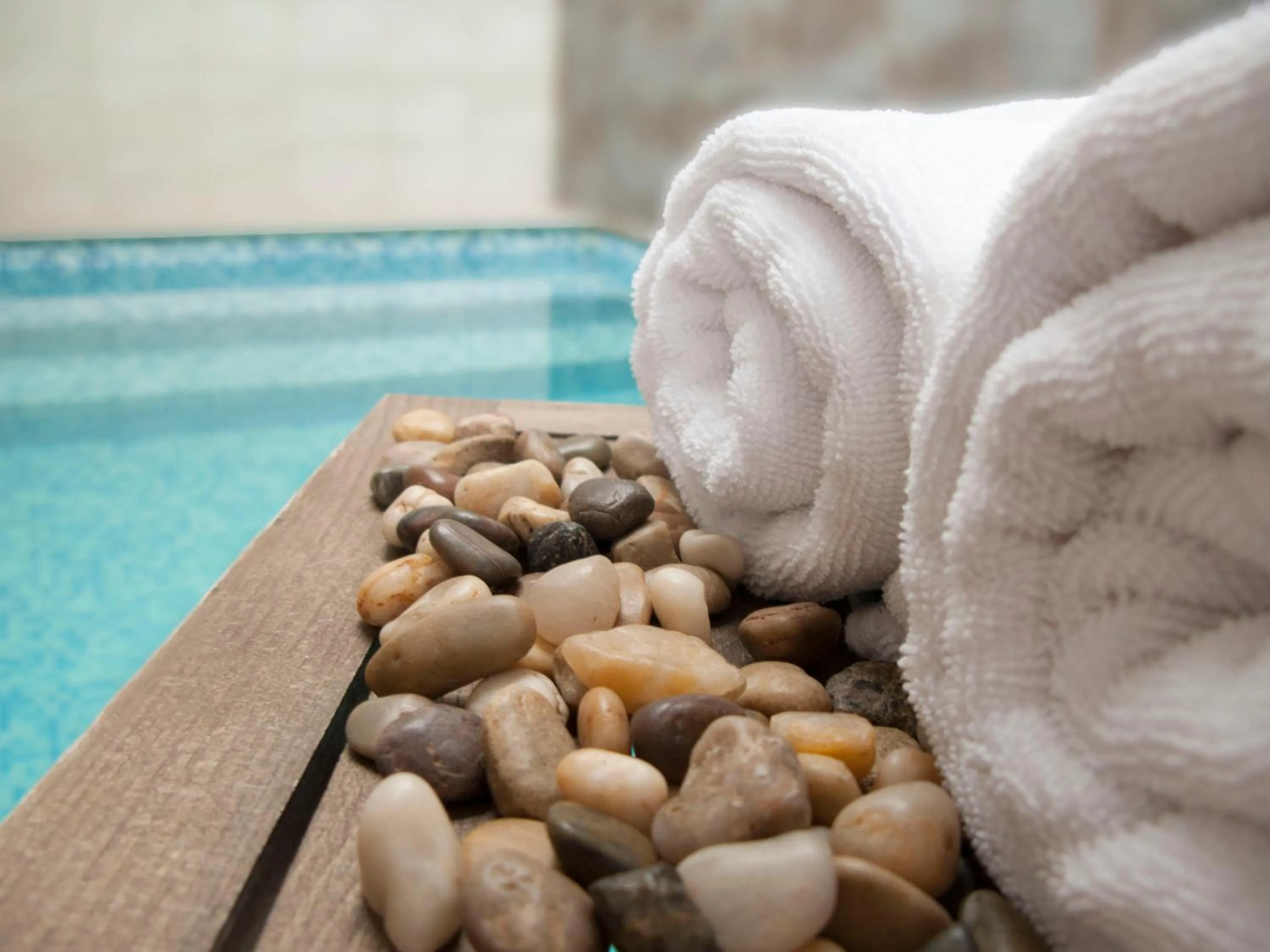 Hot Spring Bath in Aqua Varvara Hotel