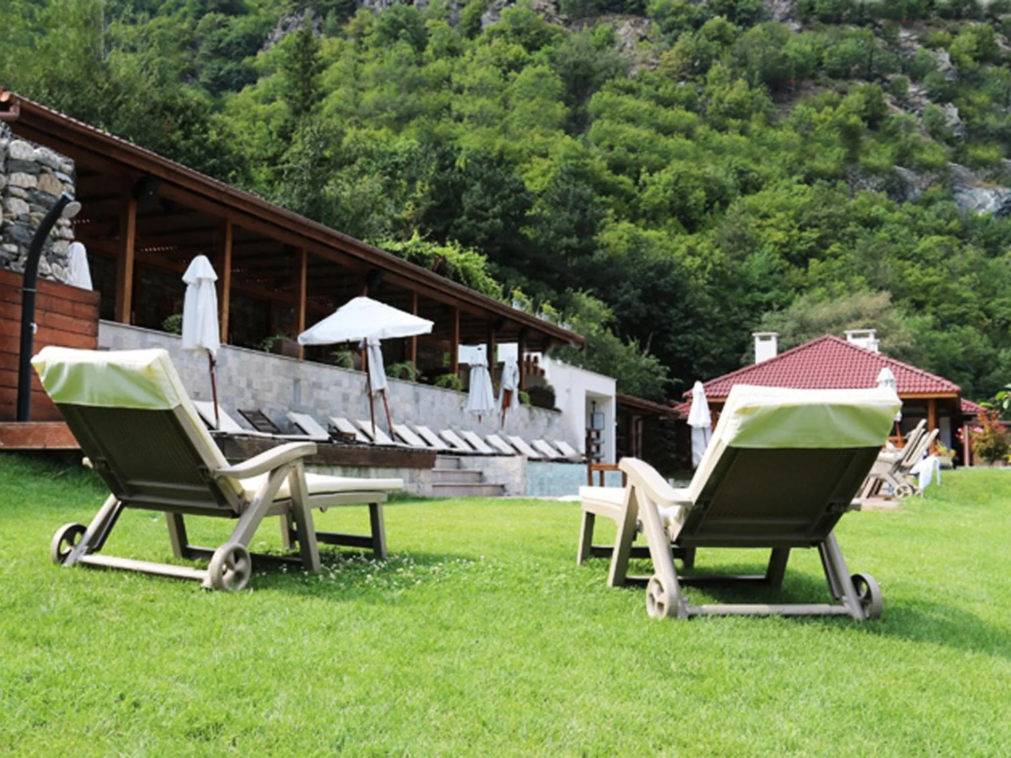 Garden view in Aqua Varvara Hotel