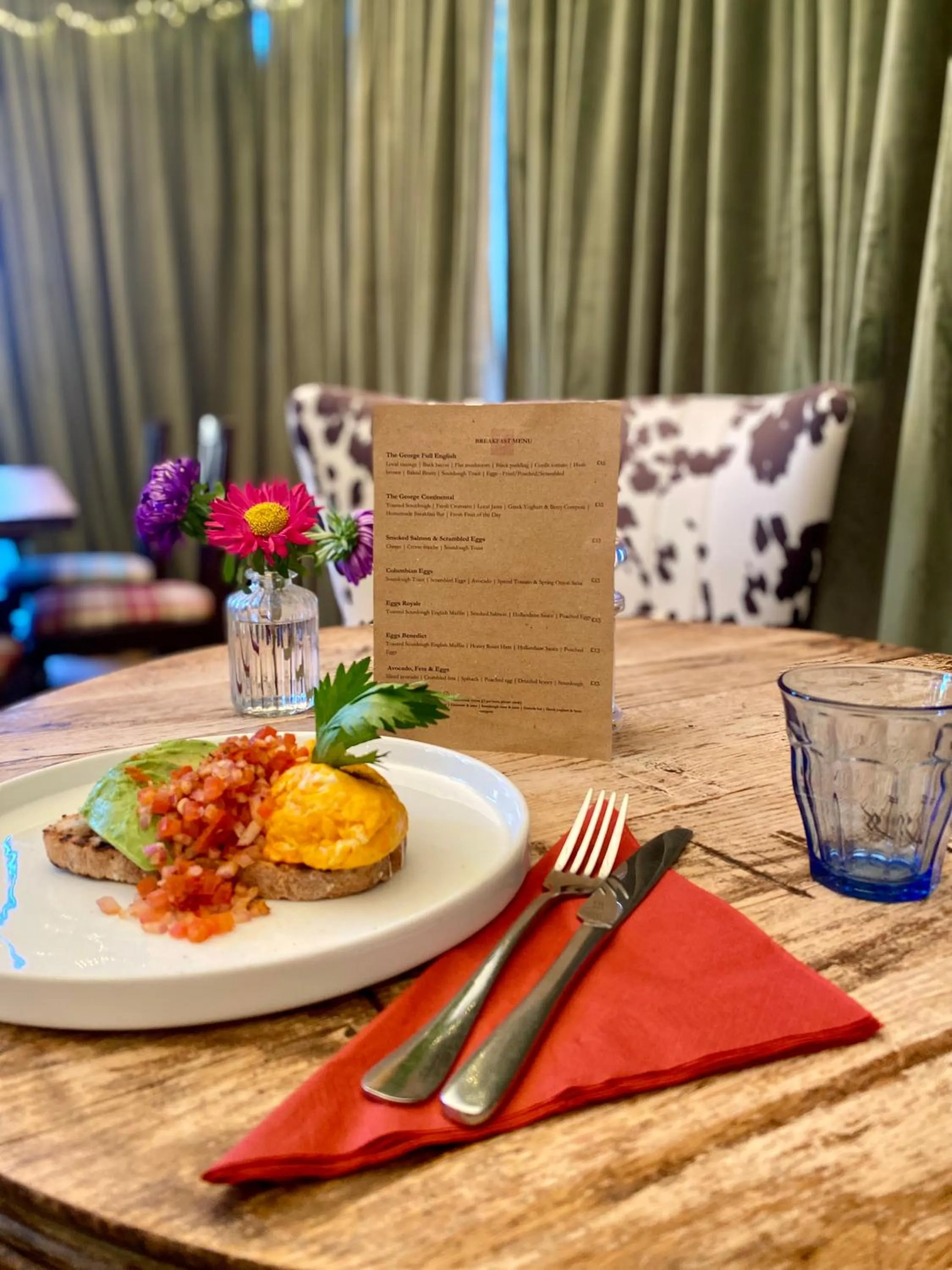 Food and drinks in The George Inn