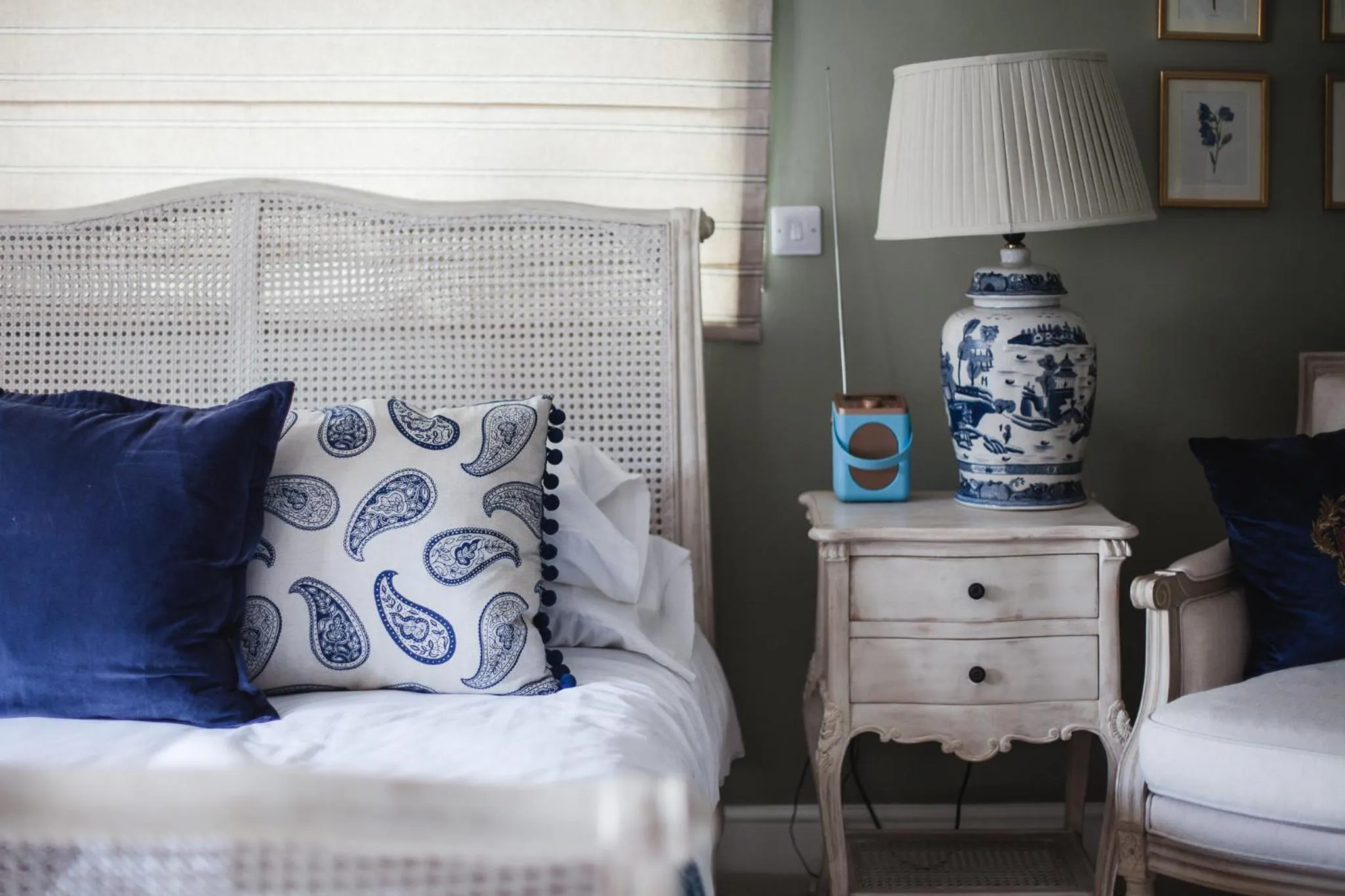 Seating area in The George Inn